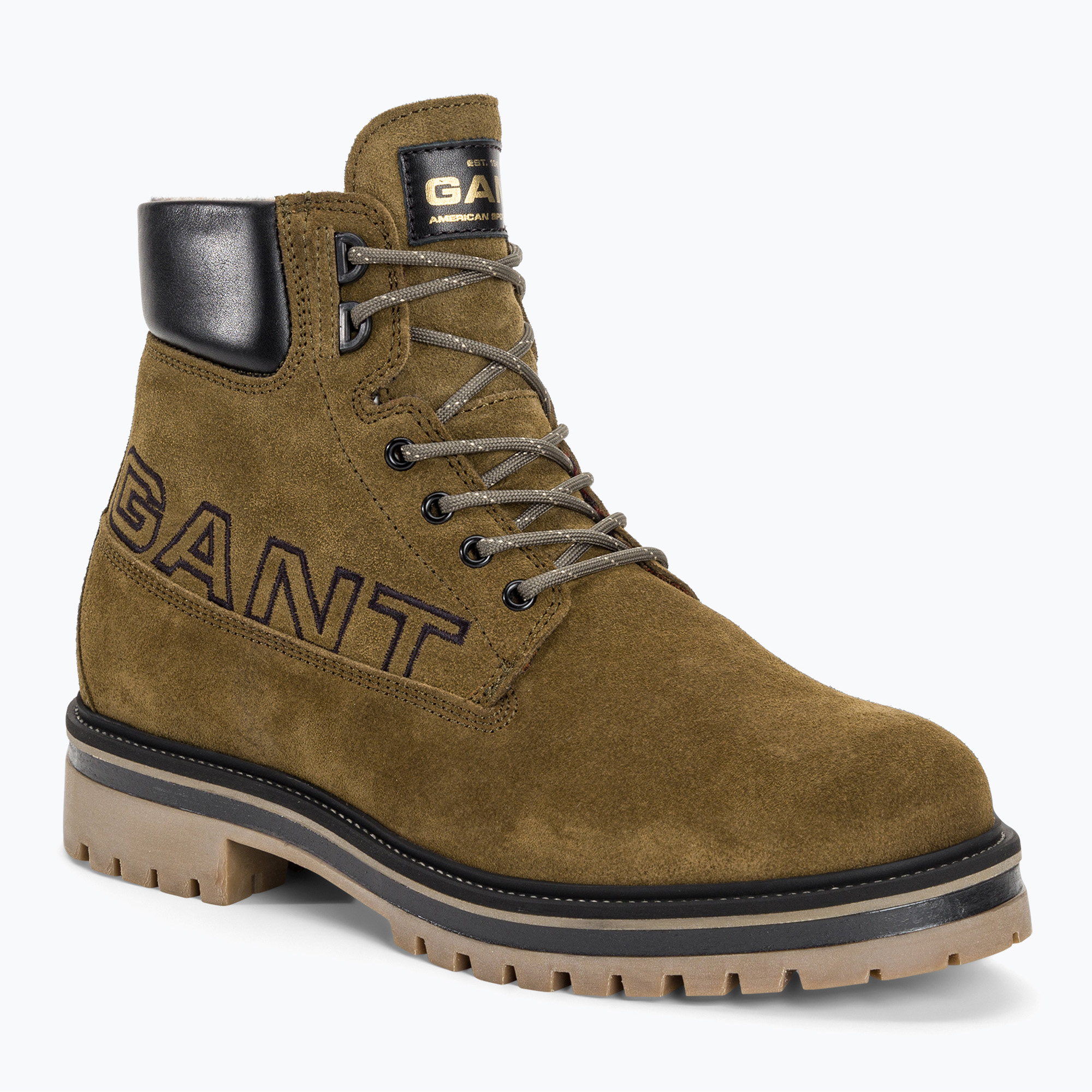 51%-kal olcsóbban.  férfi cipő GANT Palrock dark olive