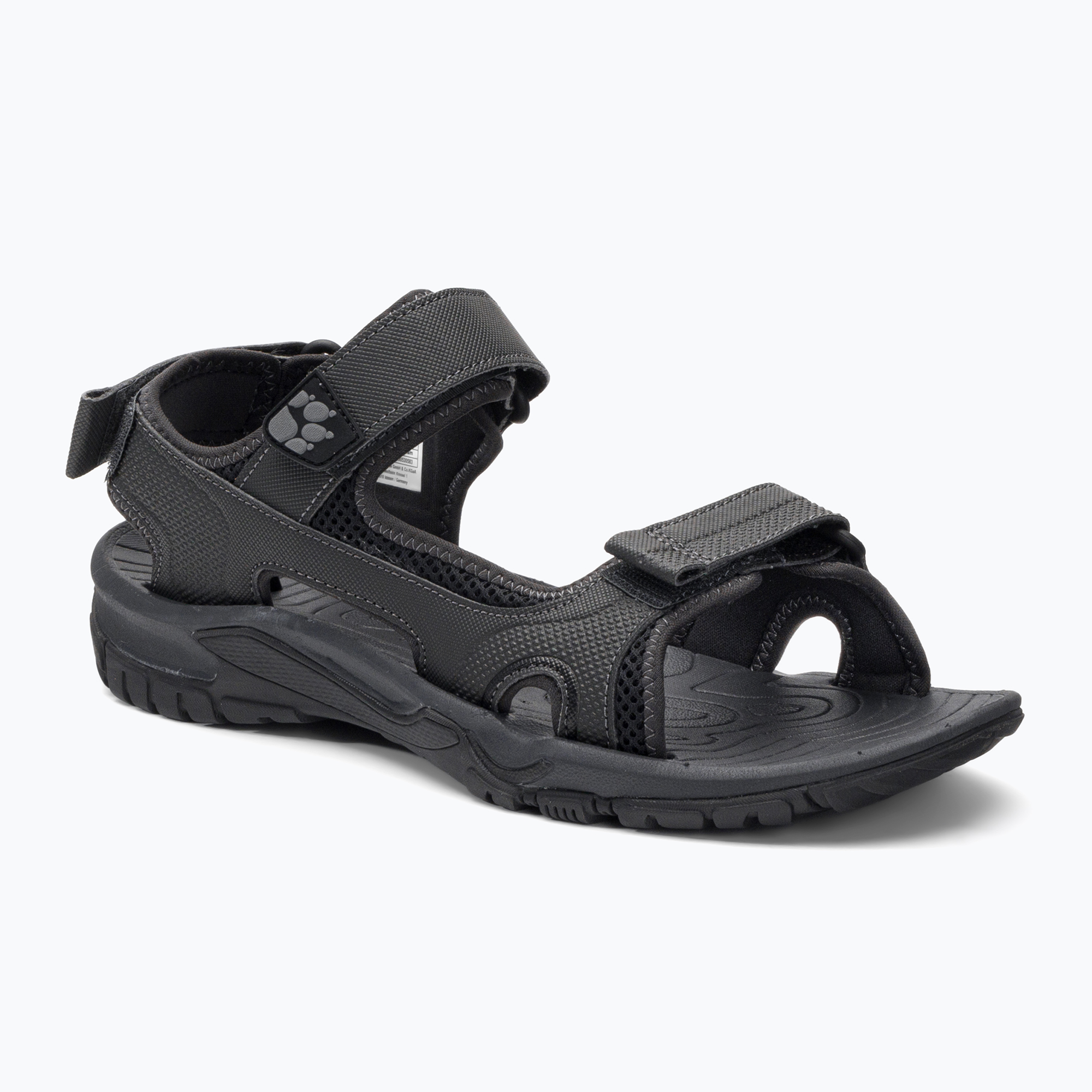20%-kal olcsóbban.  Jack Wolfskin Lakewood Cruise férfi trekking szandál fekete 4019011. Méret: 45.5 EU