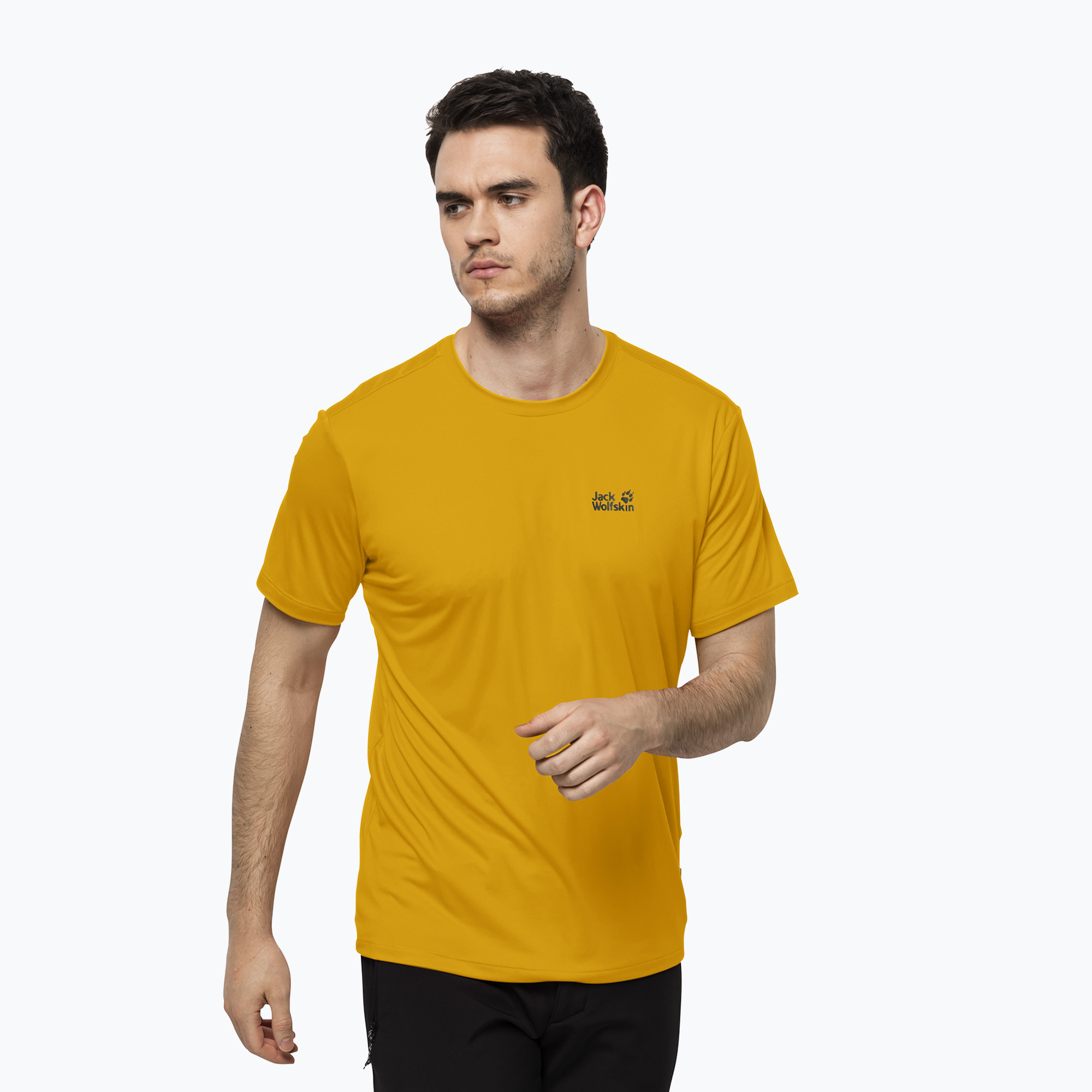 28%-kal olcsóbban.  Jack Wolfskin férfi trekking ing Tech sárga 1807071_3802_002. Méret: S