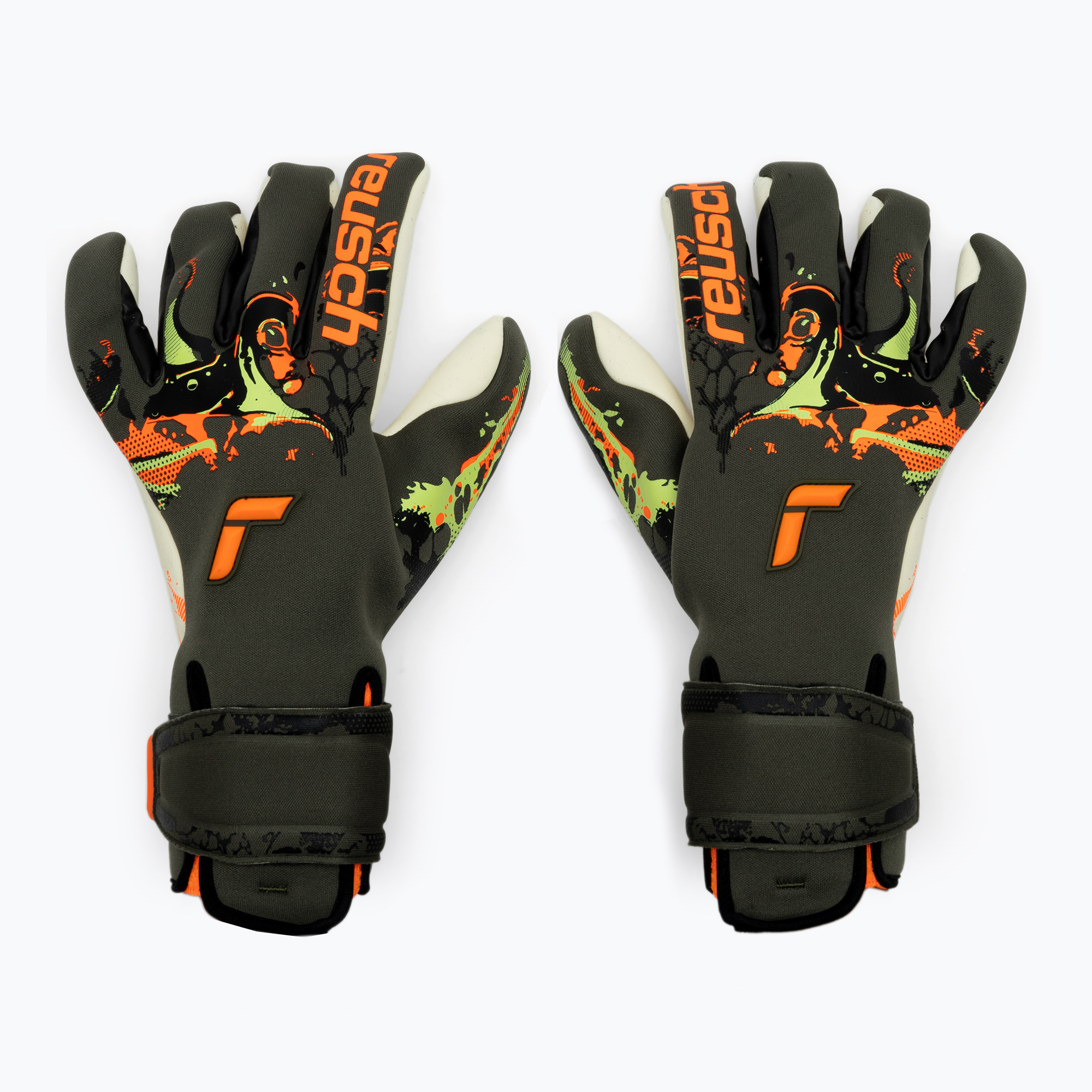 33%-kal olcsóbban.  Reusch Pure Contact Gold X Adaptive Flex kapuskesztyű zöld 5370015-5556. Méret: 8