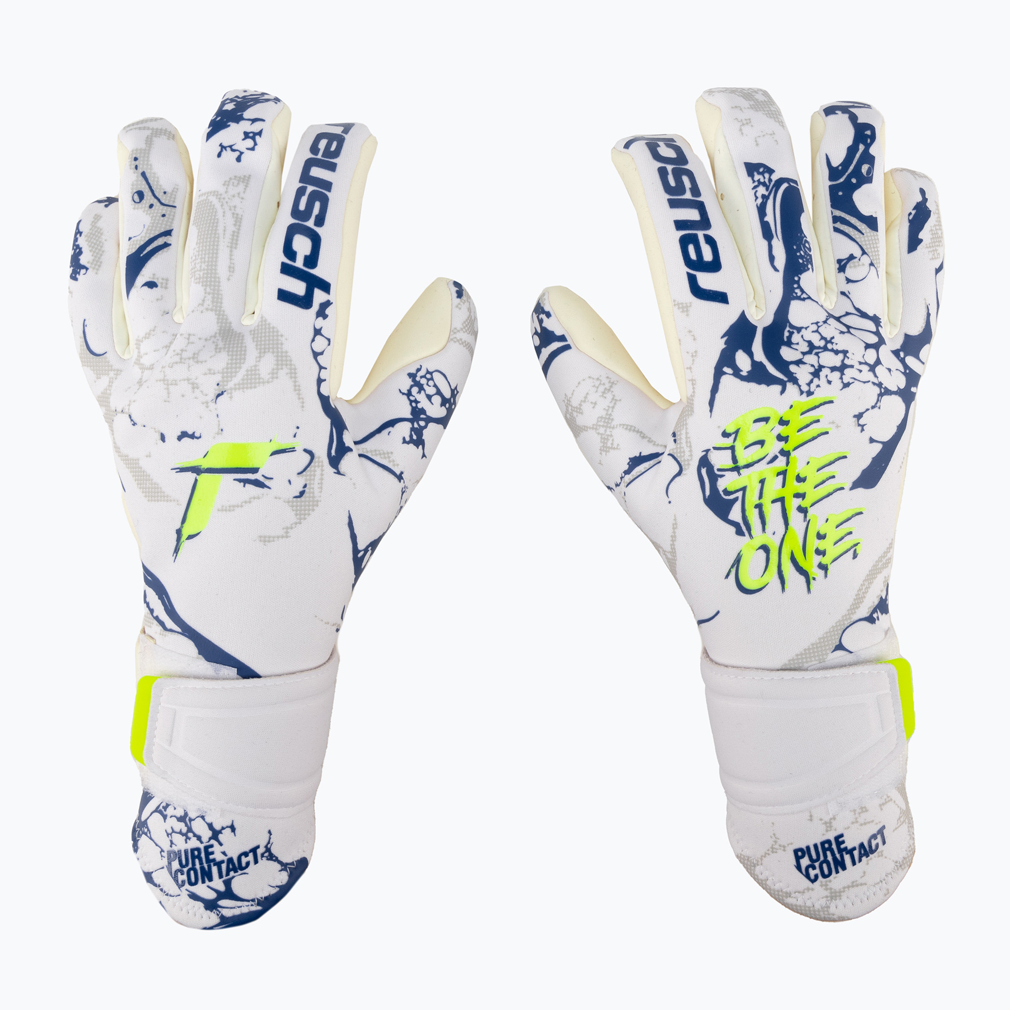 15%-kal olcsóbban.  Reusch Pure Contact Gold X kapus kesztyű fehér 5370901-1089. Méret: 9
