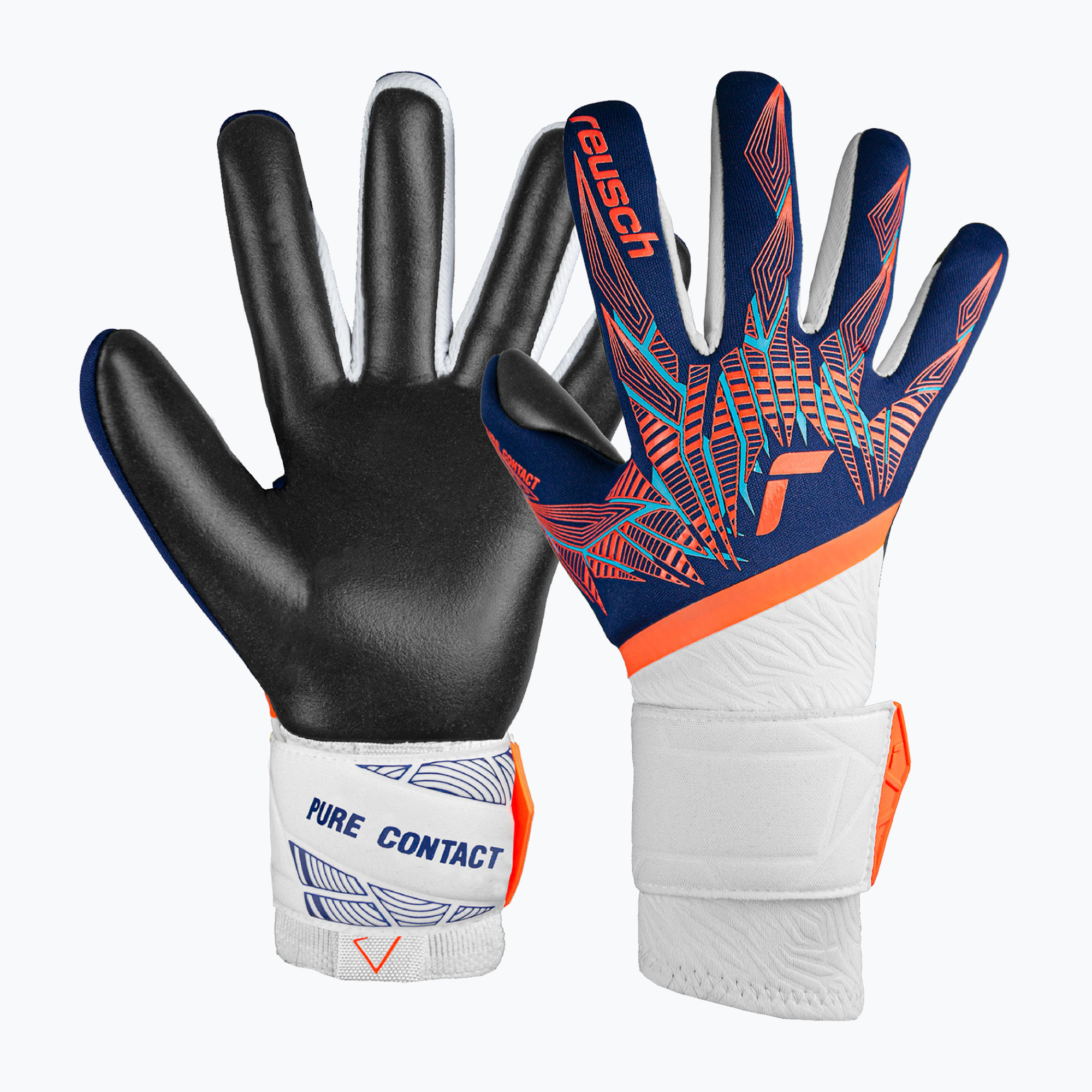 15%-kal olcsóbban.  kapuskesztyű Reusch Pure Contact Gold premium blue/electric orange/black. Méret: 11