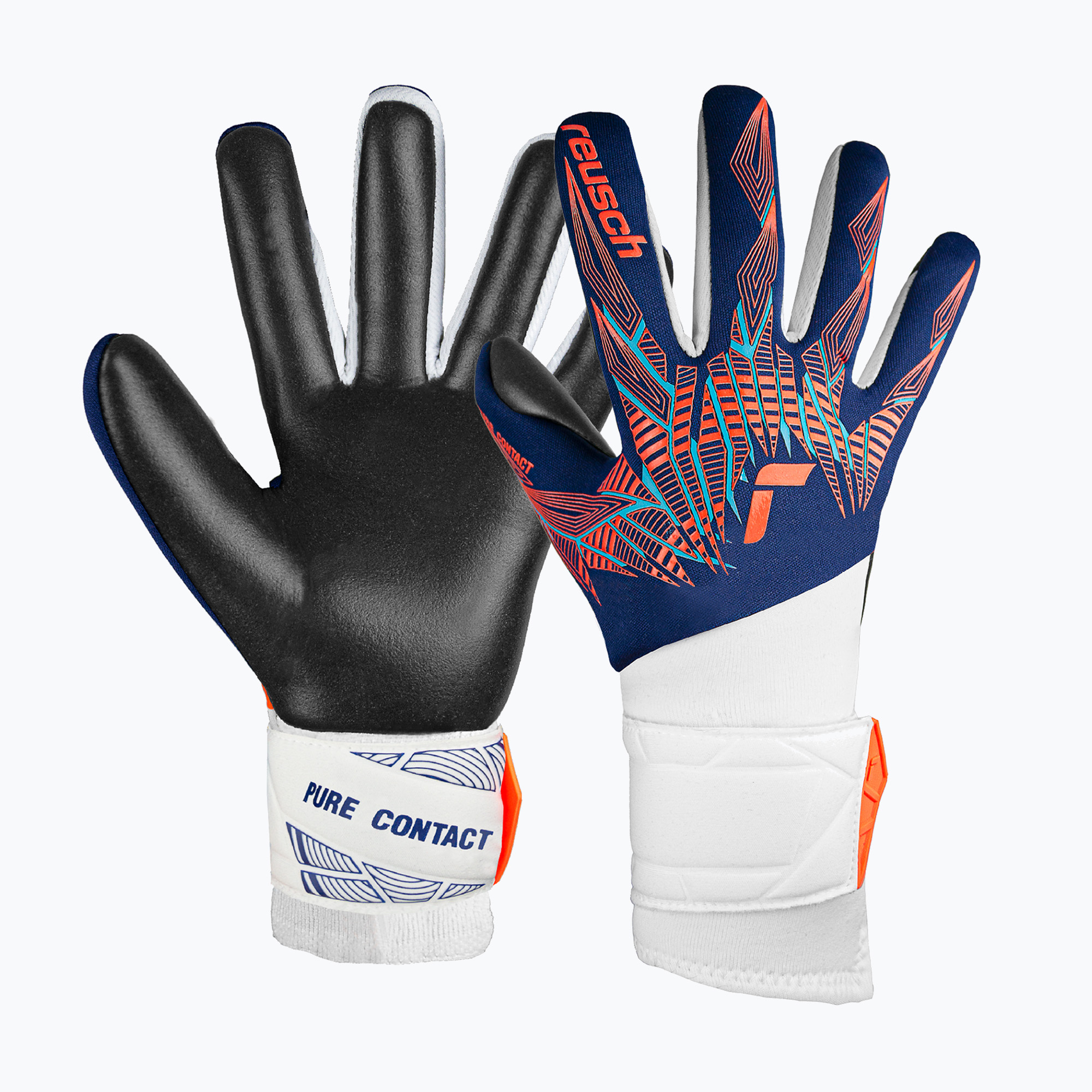 15%-kal olcsóbban.  kapuskesztyű Reusch Pure Contact Silver premium blue/electric orange/black. Méret: 8.5