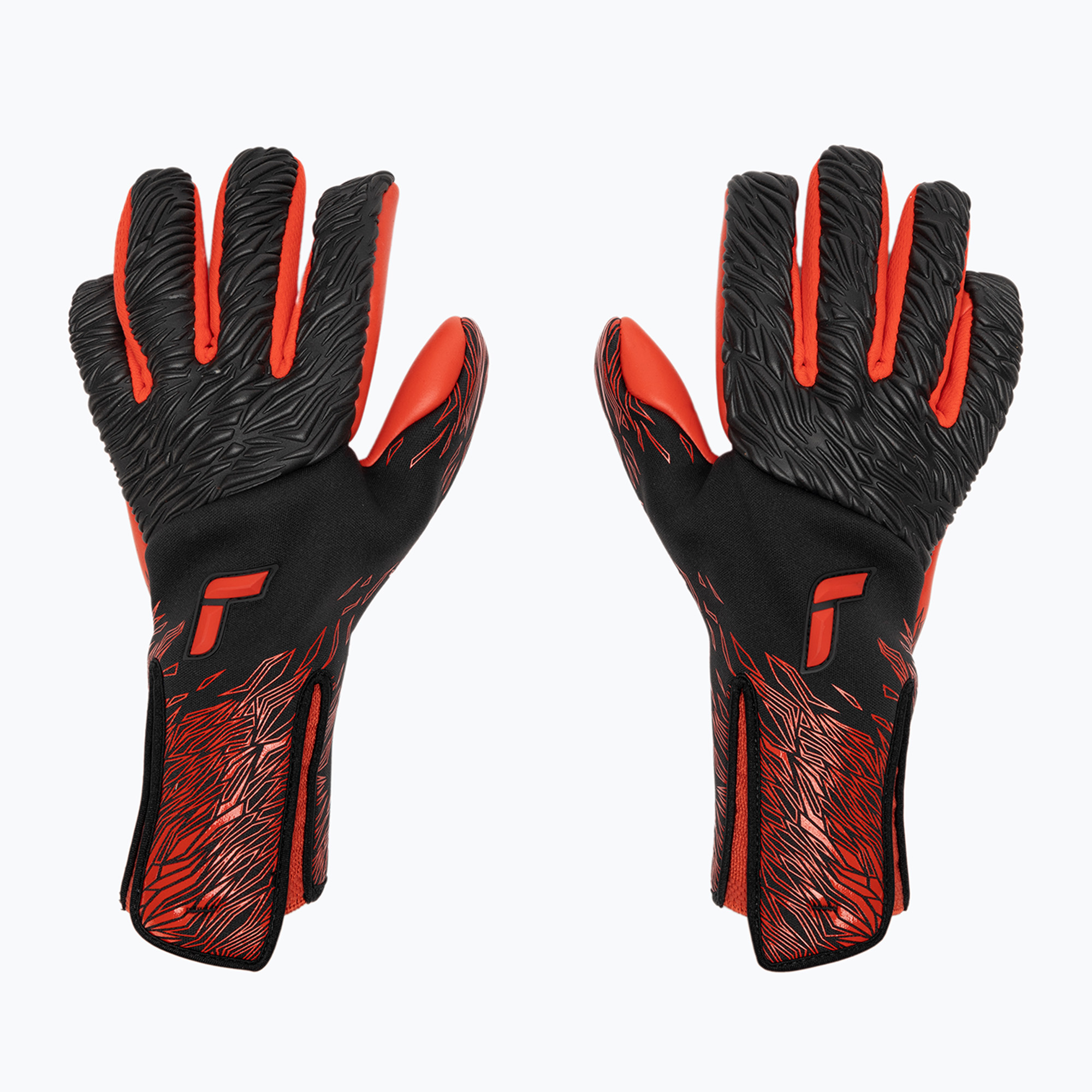 15%-kal olcsóbban.  kapuskesztyű Reusch Venomous Gold X black/fiery red. Méret: 8