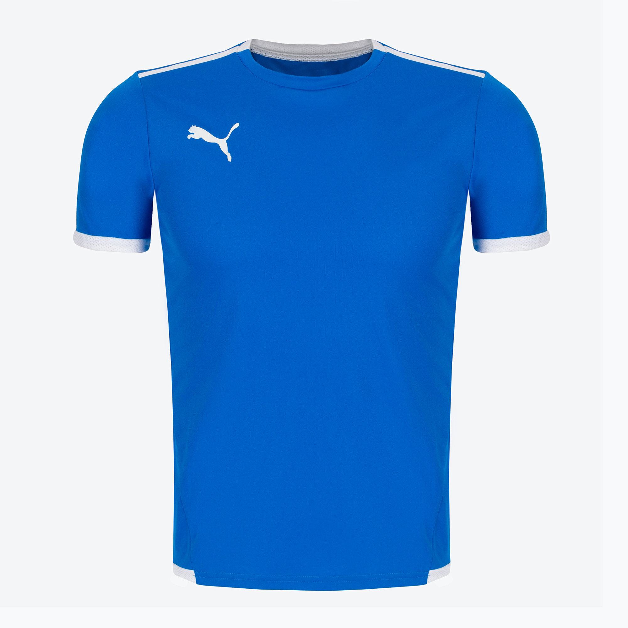 34%-kal olcsóbban.  Puma Teamliga gyermek labdarúgó mez kék 704925. Méret: 164
