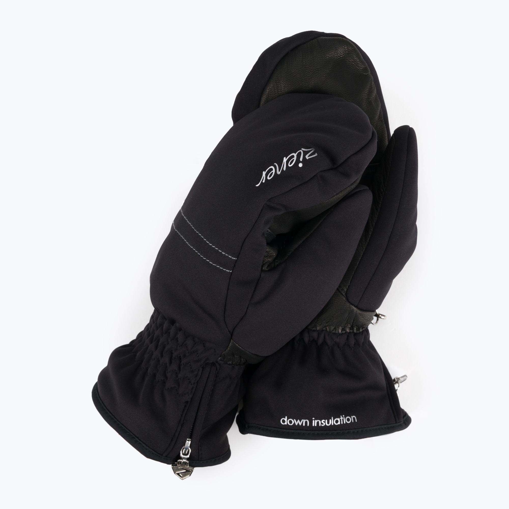 46%-kal olcsóbban.  Női Snowboard Kesztyű ZIENER Kyleena As Mitten fekete 801182.12. Méret: 6 (15.2 cm )