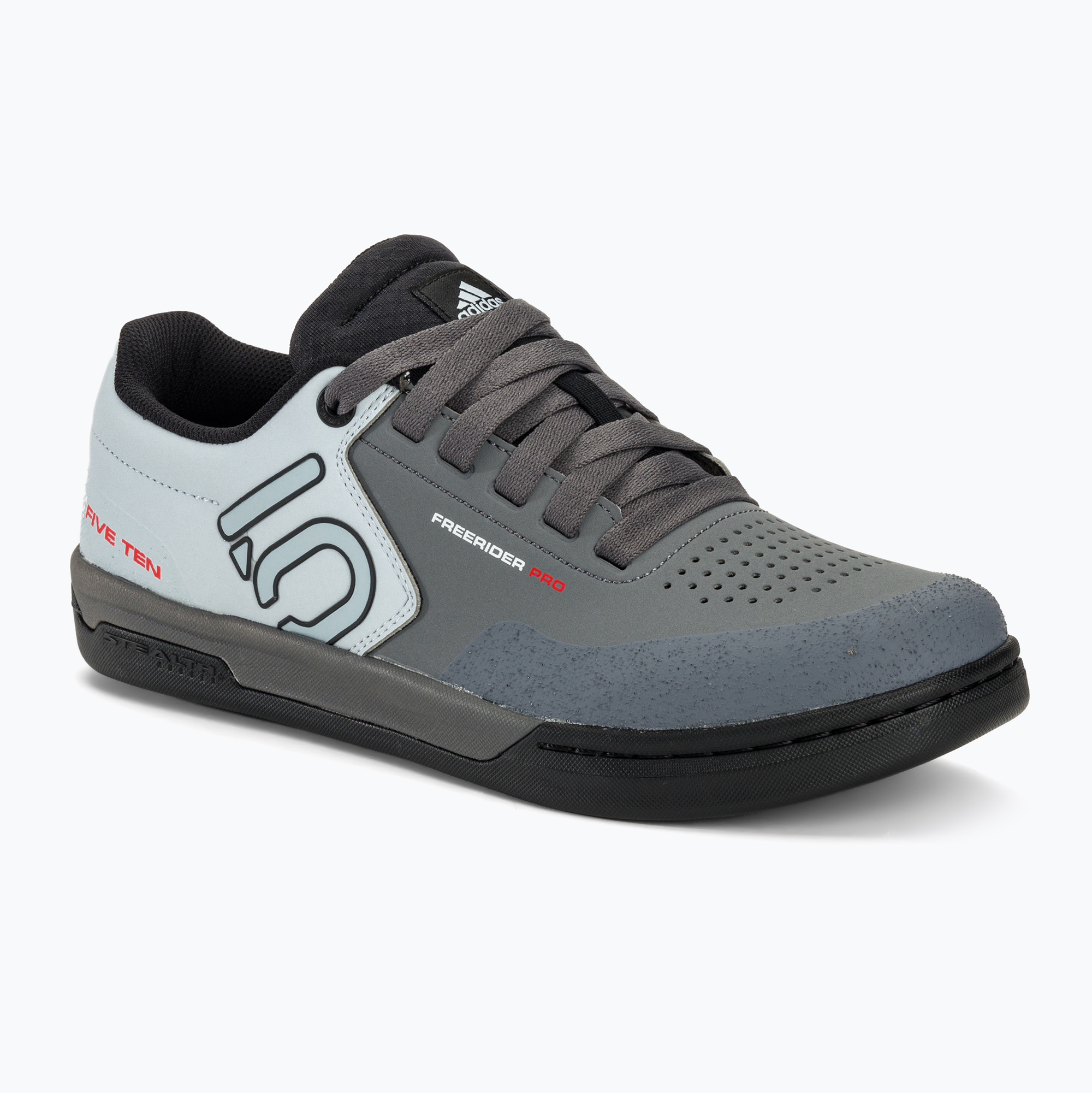 Férfi platform kerékpáros cipő adidas FIVE TEN Freerider Pro grey five/ftwr white/halo blue. Méret: 45 1/3 (10.5 UK)