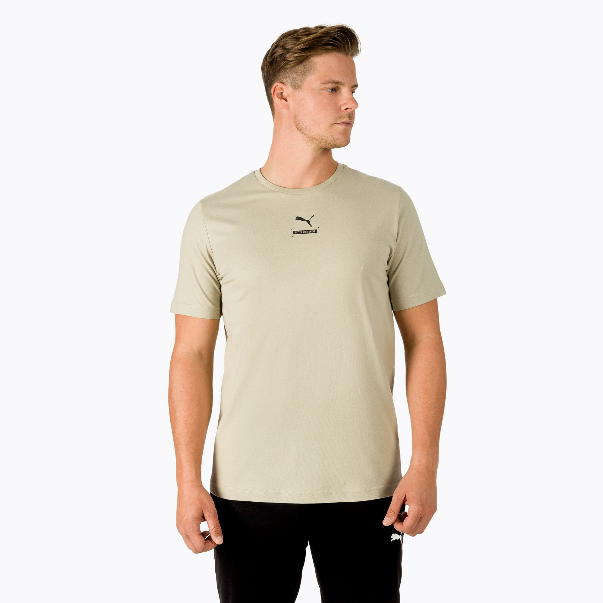 39%-kal olcsóbban.  Férfi edzőpóló PUMA Better Tee bézs 670030_68. Méret: XL