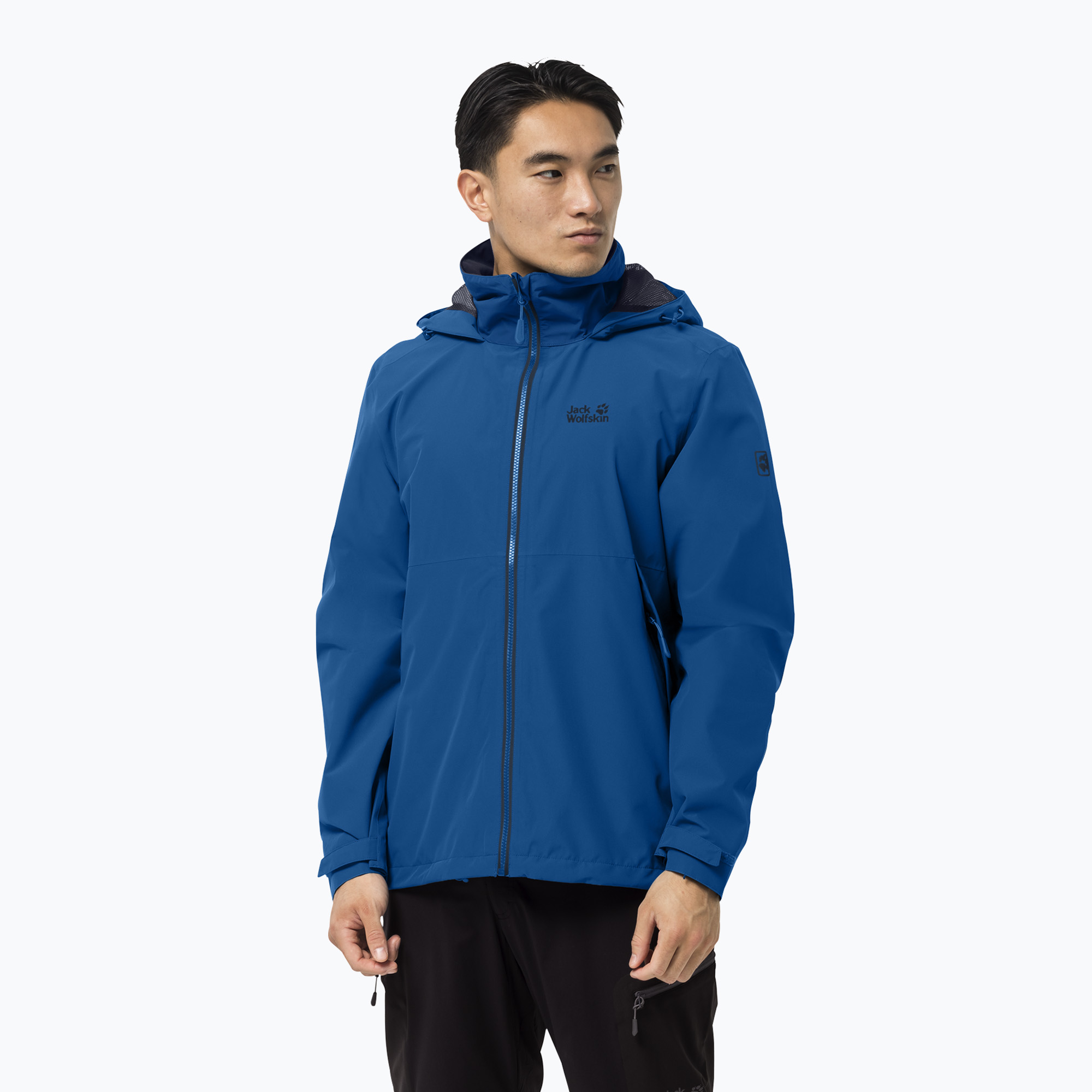 29%-kal olcsóbban.  Jack Wolfskin férfi esőkabát Evandale kék 1111131_1361_002. Méret: L