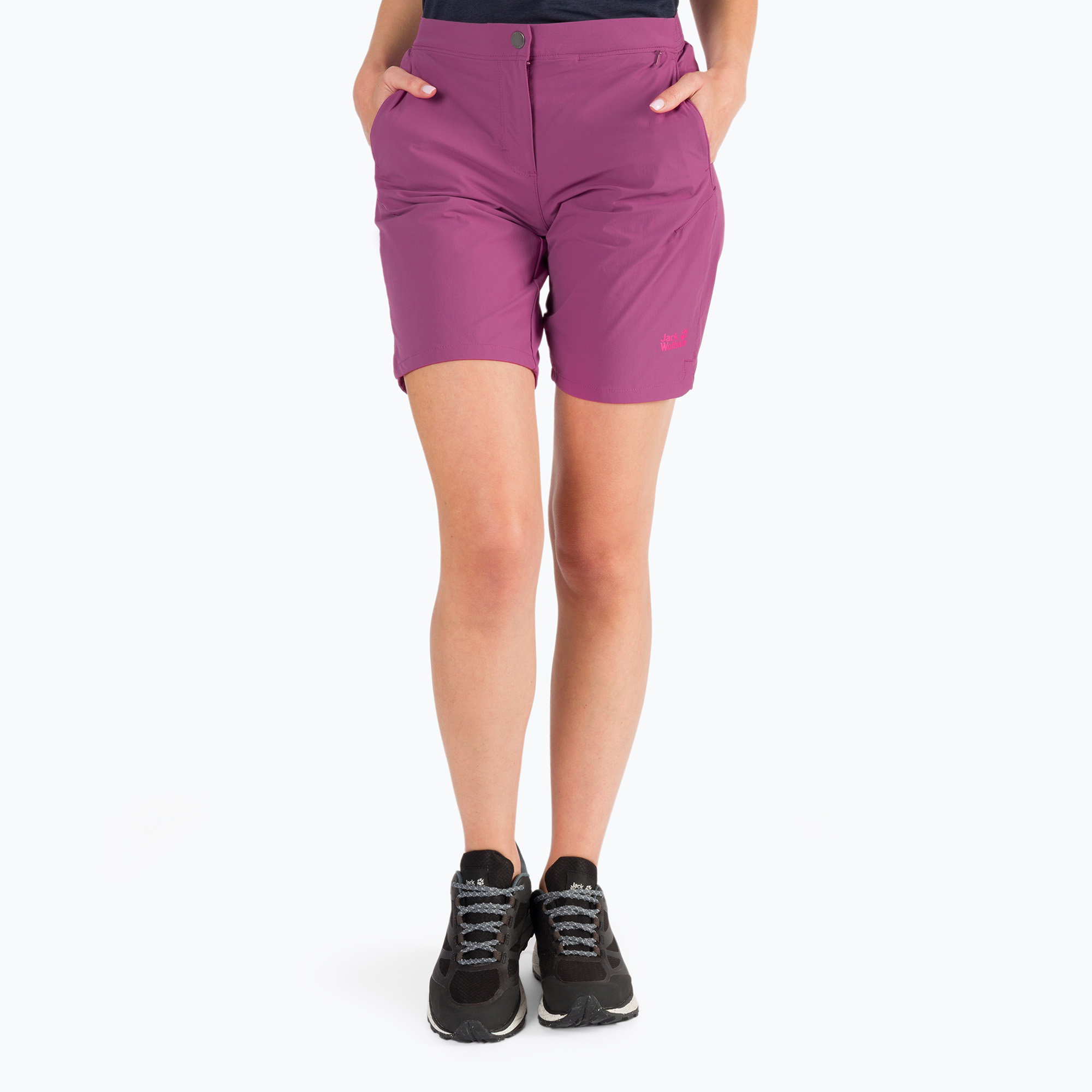 30%-kal olcsóbban.  Jack Wolfskin női túranadrág Hilltop Trail lila 1505461_2094_034. Méret: 34