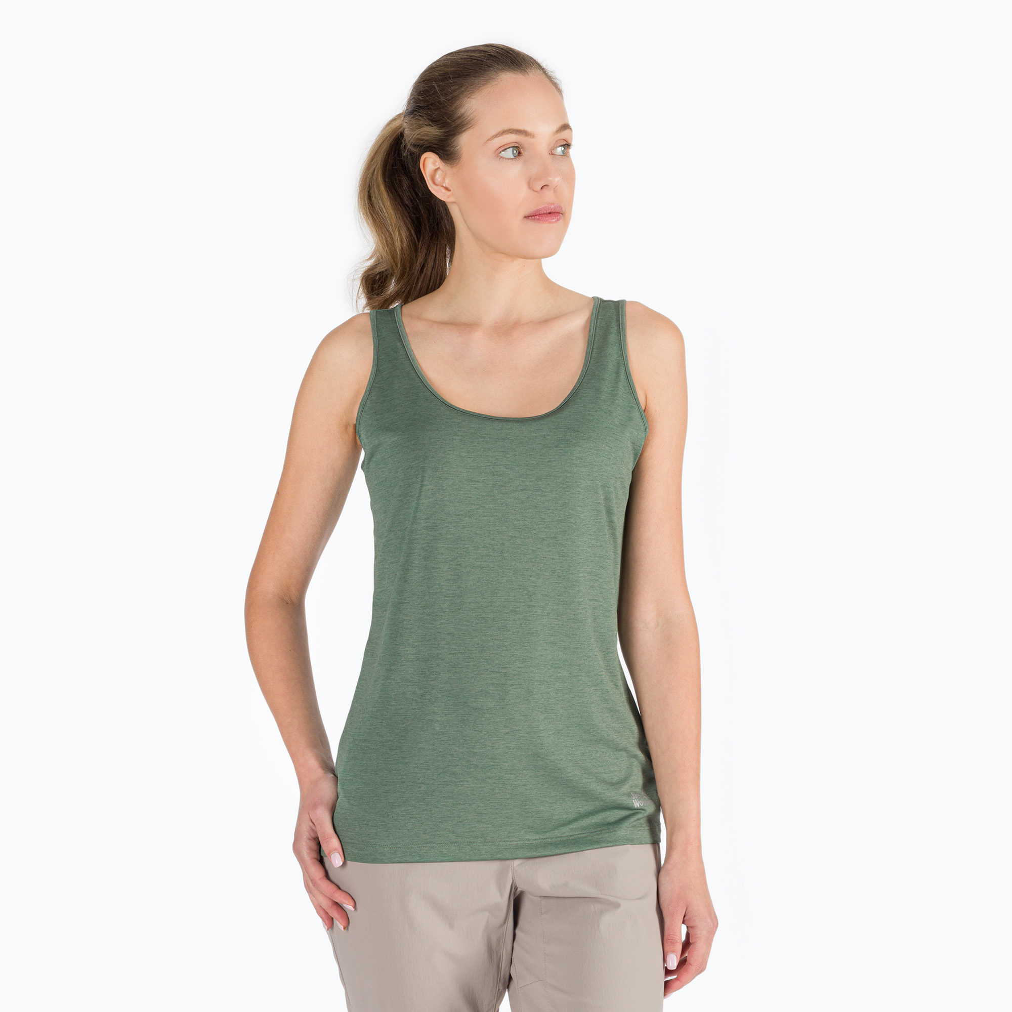 28%-kal olcsóbban.  Jack Wolfskin női túra felső Pack & Go Tank zöld 1807282_4311_001. Méret: XS