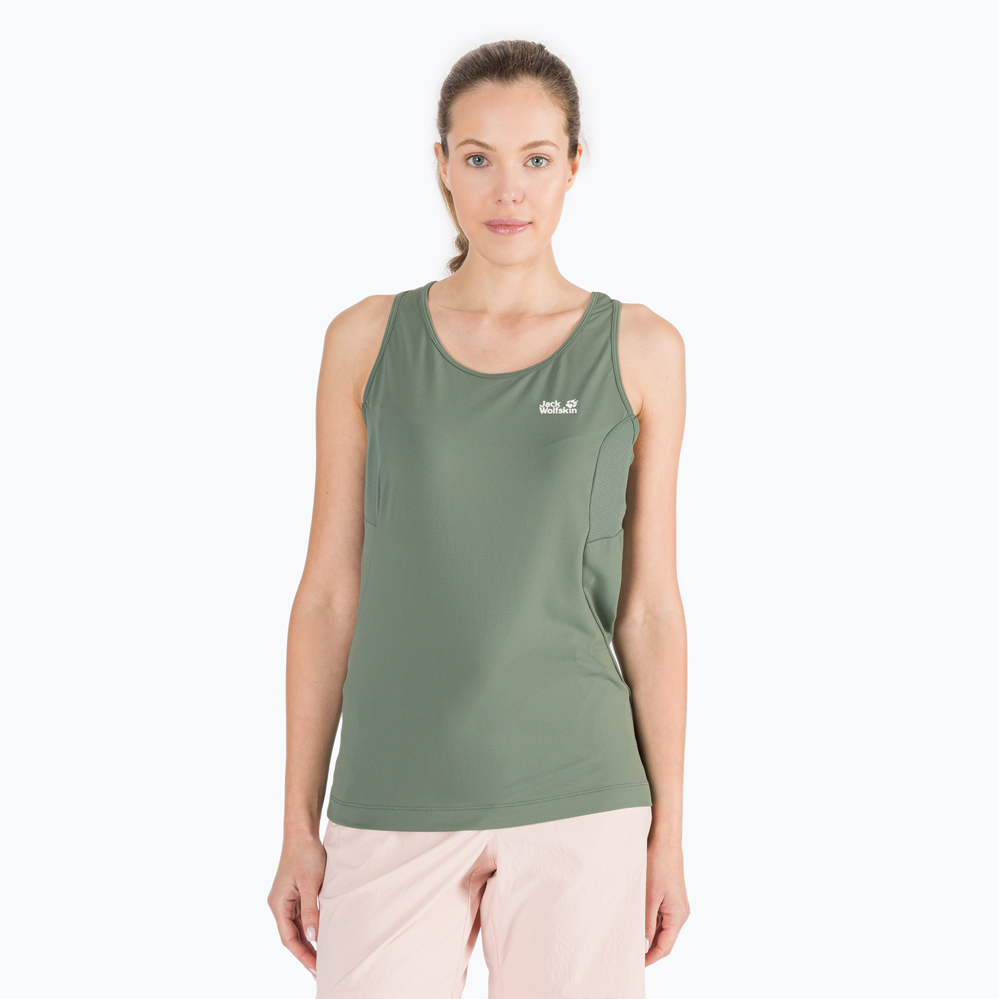28%-kal olcsóbban.  Jack Wolfskin női túrázó póló Narrows Tank zöld 1808571_4311. Méret: L