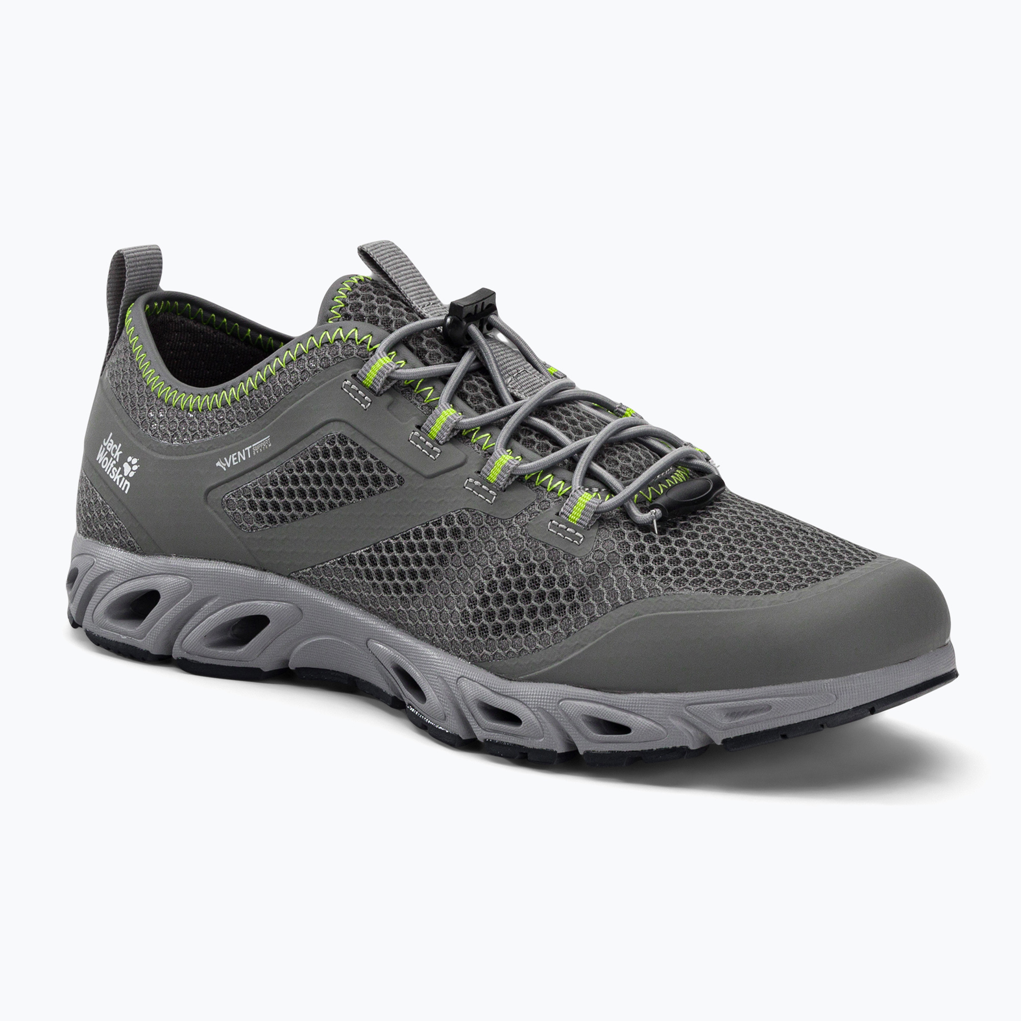 34%-kal olcsóbban.  Jack Wolfskin férfi túrabakancs Breezer Vent Low szürke 4050131_6128_115. Méret: 46 EU