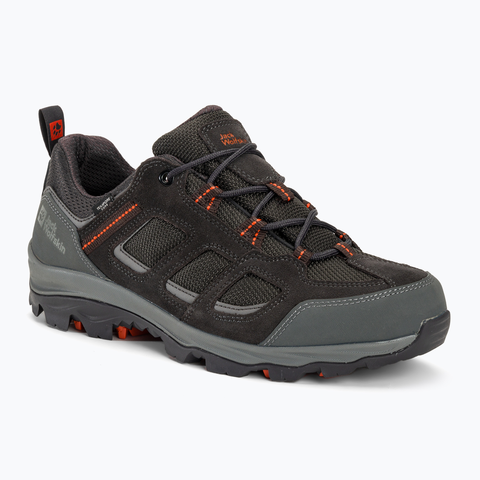 15%-kal olcsóbban.  Férfi túracipő  Jack Wolfskin Vojo 3 Texapore Low grey/orange. Méret: 45 EU