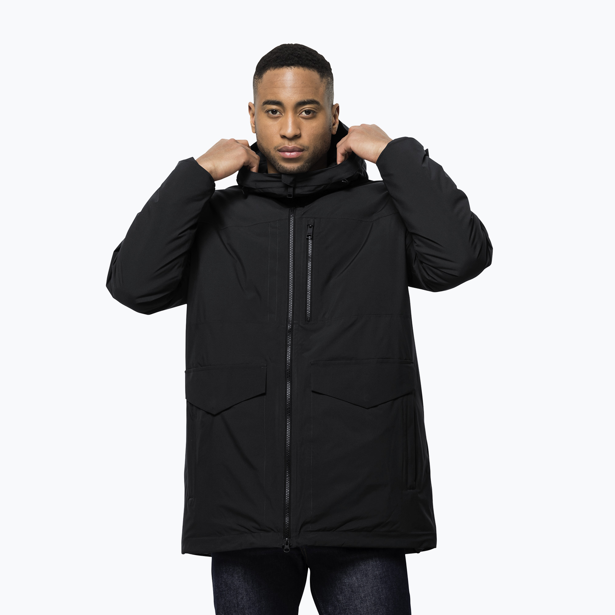 37%-kal olcsóbban.  Férfi Jack Wolfskin Koenigsbau Parka pehelykabát fekete. Méret: M