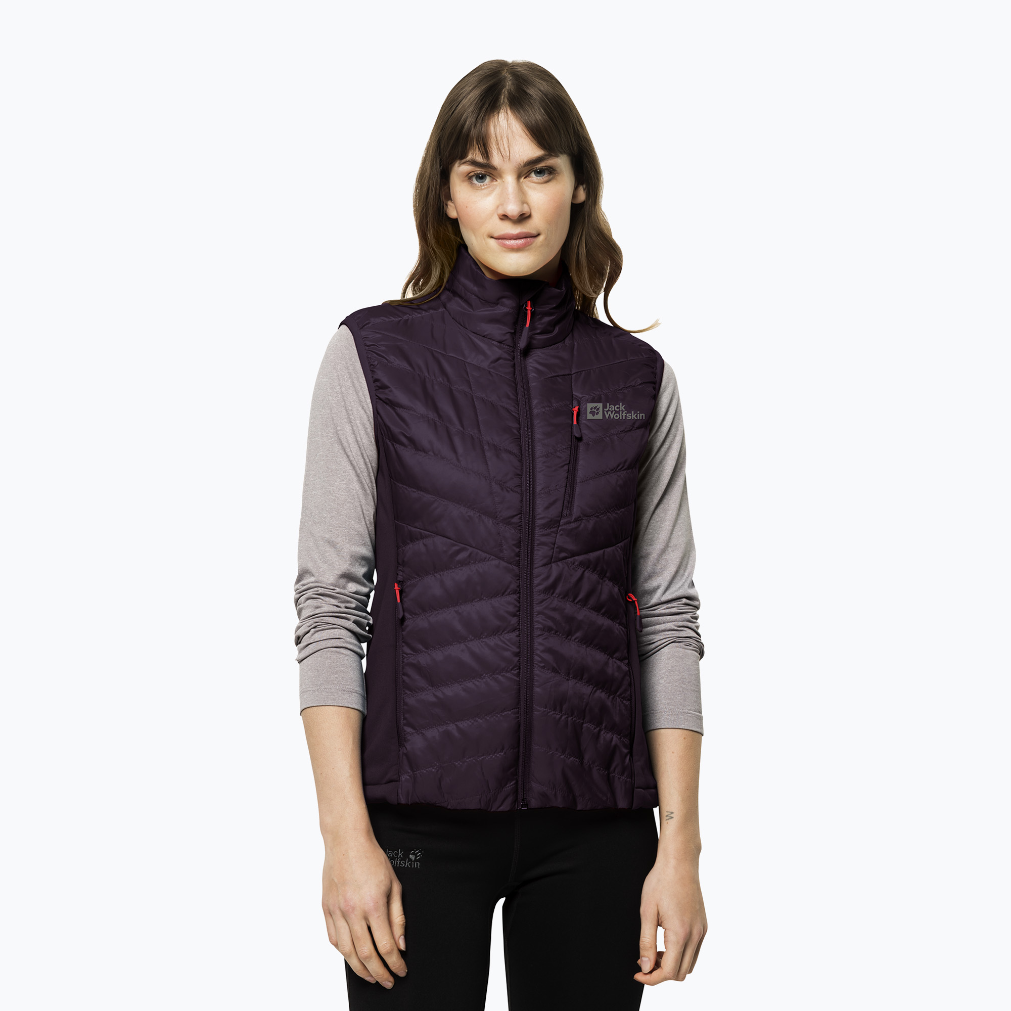 28%-kal olcsóbban.  Jack Wolfskin Routeburn Pro Ins női túrázó ujjatlan lila 1207201_2042_005. Méret: S