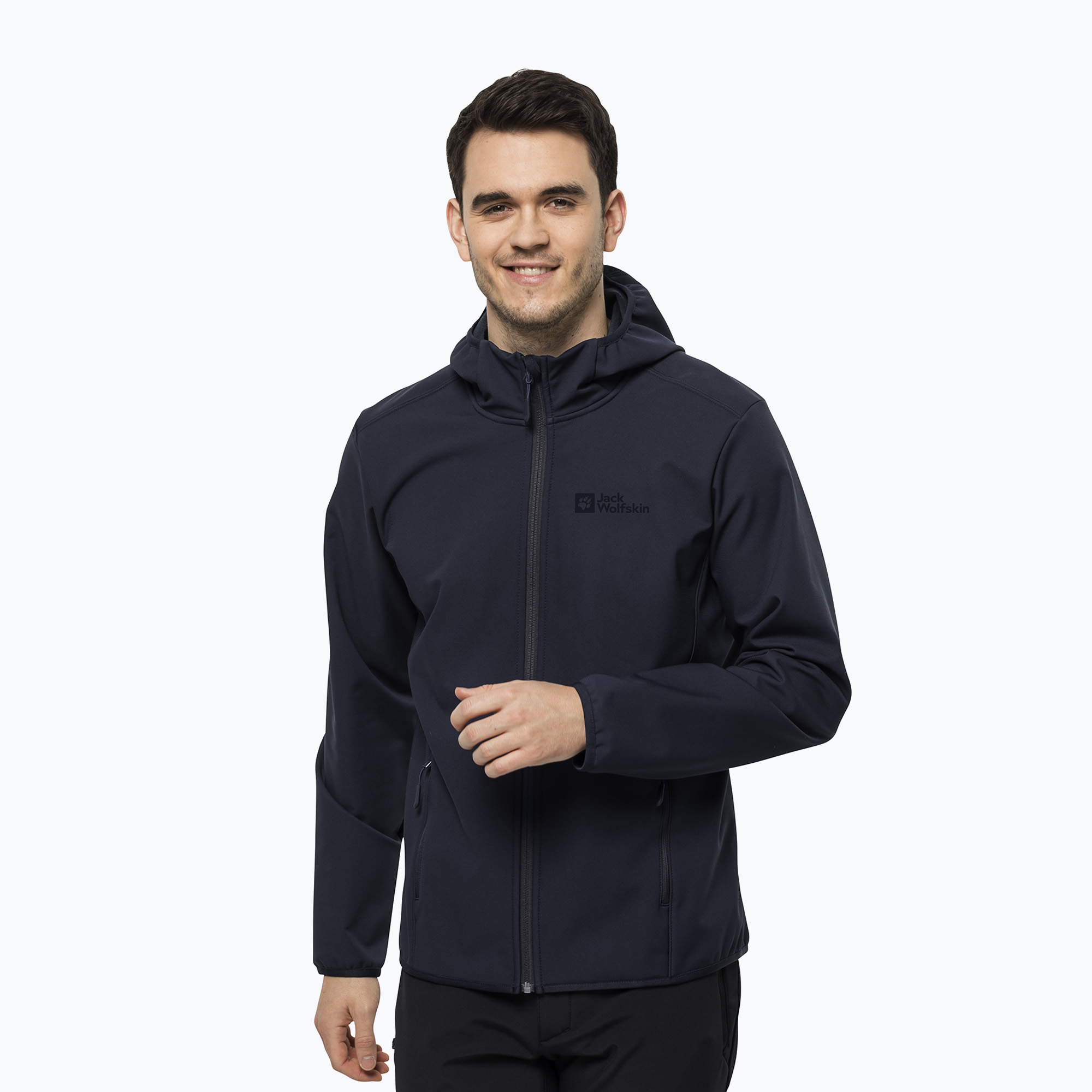28%-kal olcsóbban.  Jack Wolfskin férfi softshell dzseki Bornberg Hoody navy blue 1307471_1010. Méret: S