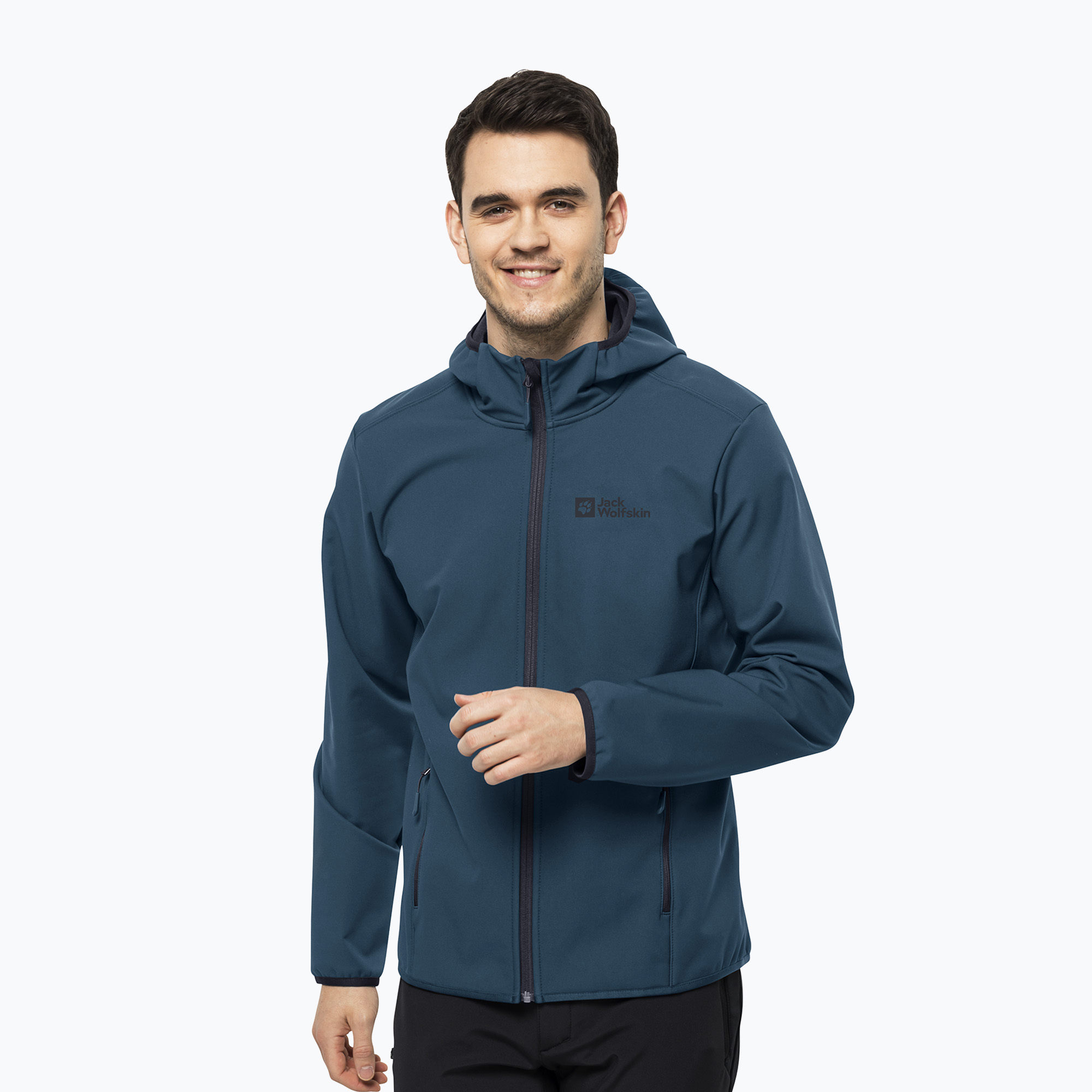28%-kal olcsóbban.  Jack Wolfskin férfi softshell dzseki Bornberg Hoody kék 1307471_4133. Méret: S