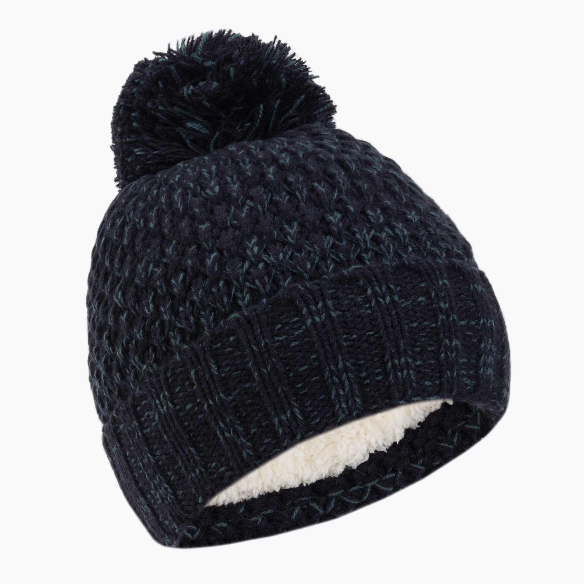 28%-kal olcsóbban.  Női téli sapka Jack Wolfskin Highloft Knit tengerészkék 1908011. Méret: S