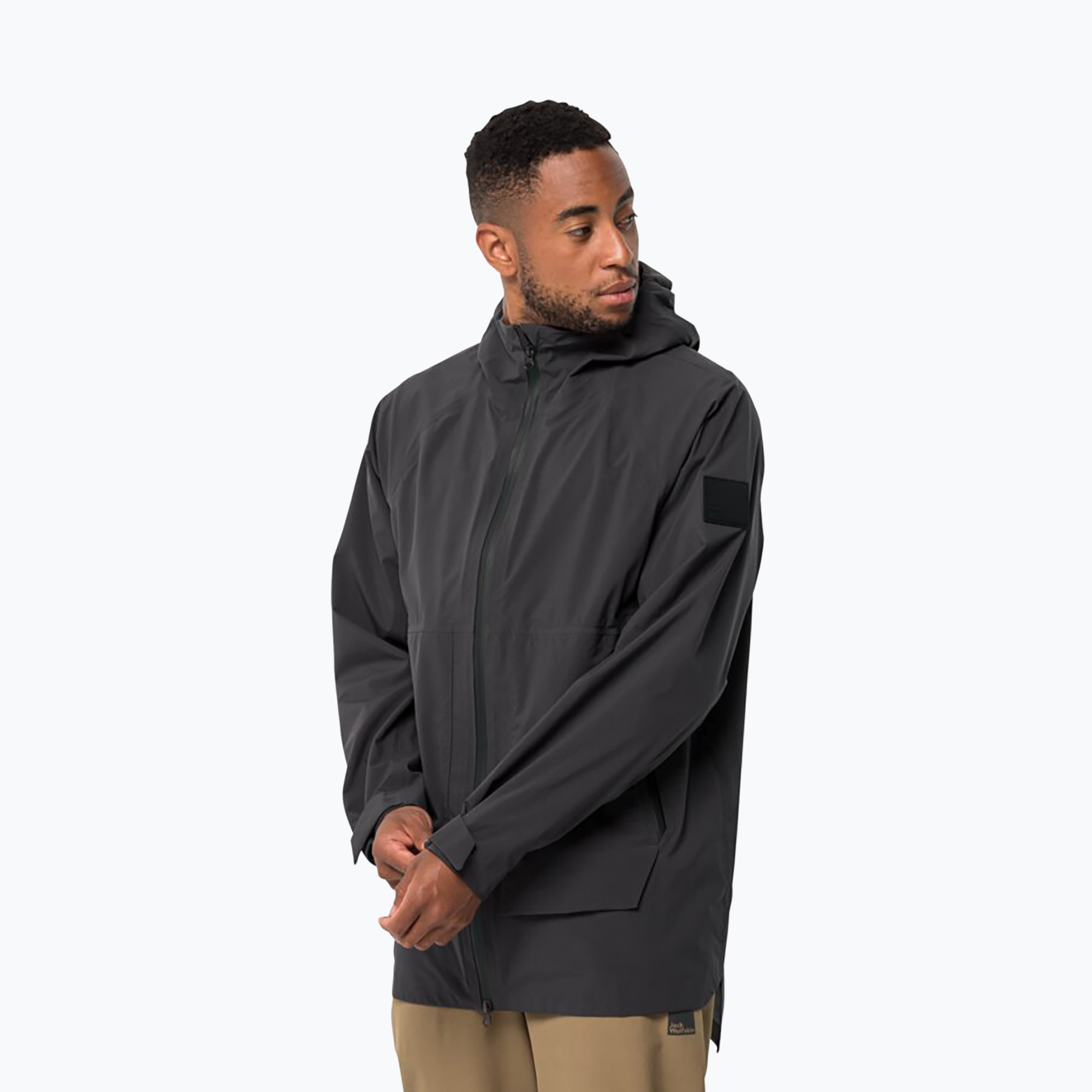 28%-kal olcsóbban.  Jack Wolfskin férfi esőkabát Goldgewann Parka fekete 1115741_6350_003. Méret: S