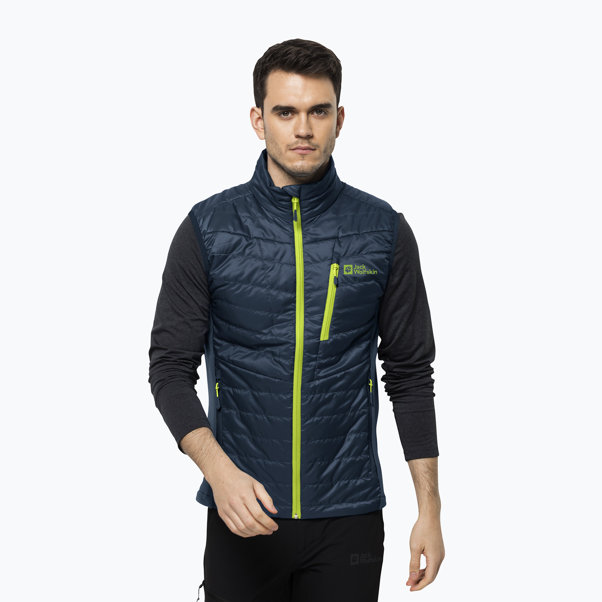 28%-kal olcsóbban.  Jack Wolfskin Routeburn Pro Ins férfi túra ujjatlan tengerészkék 1206871_1274_002. Méret: S