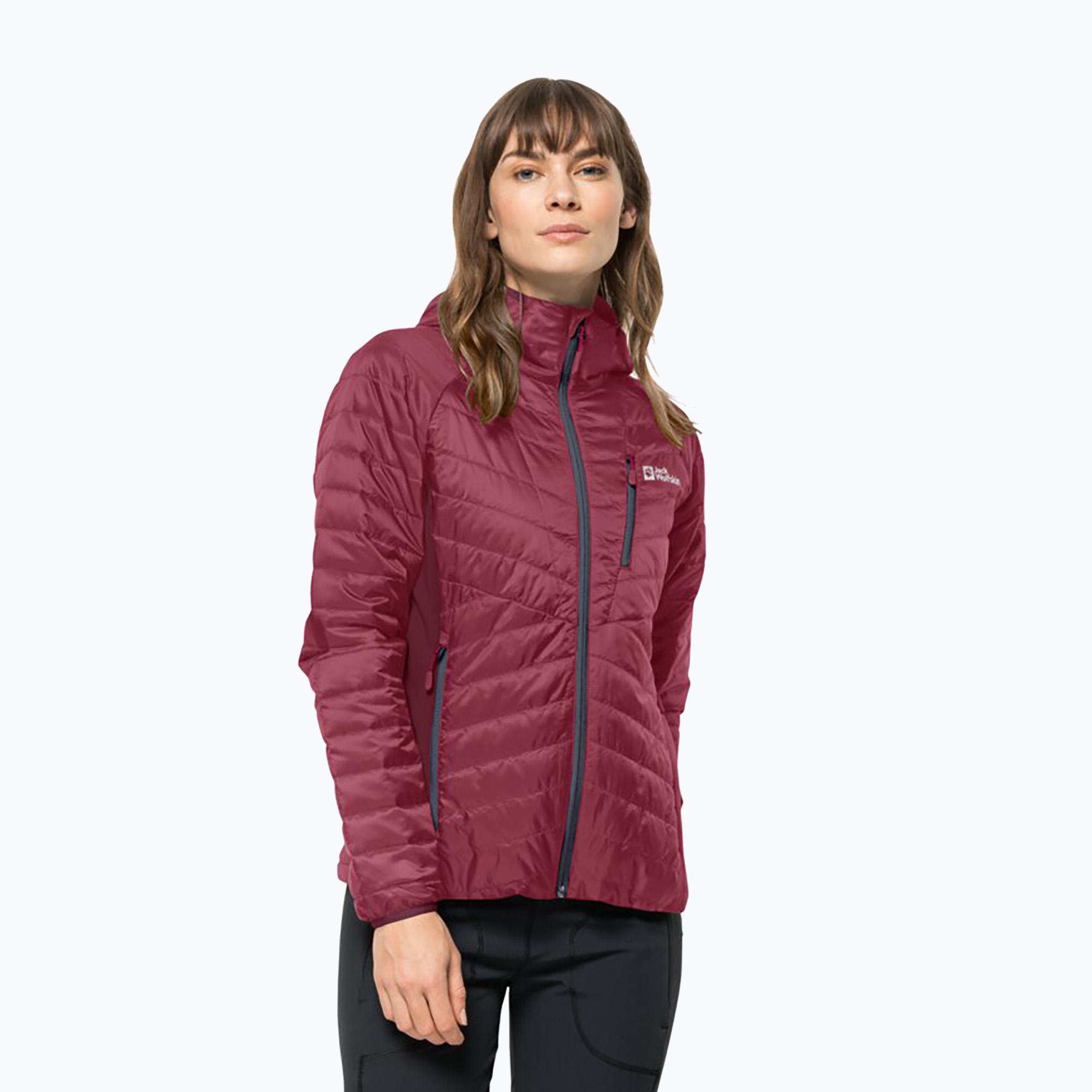 28%-kal olcsóbban.  Jack Wolfskin női pehelykabát Routeburn Pro Ins piros 1207191_2198_005. Méret: M