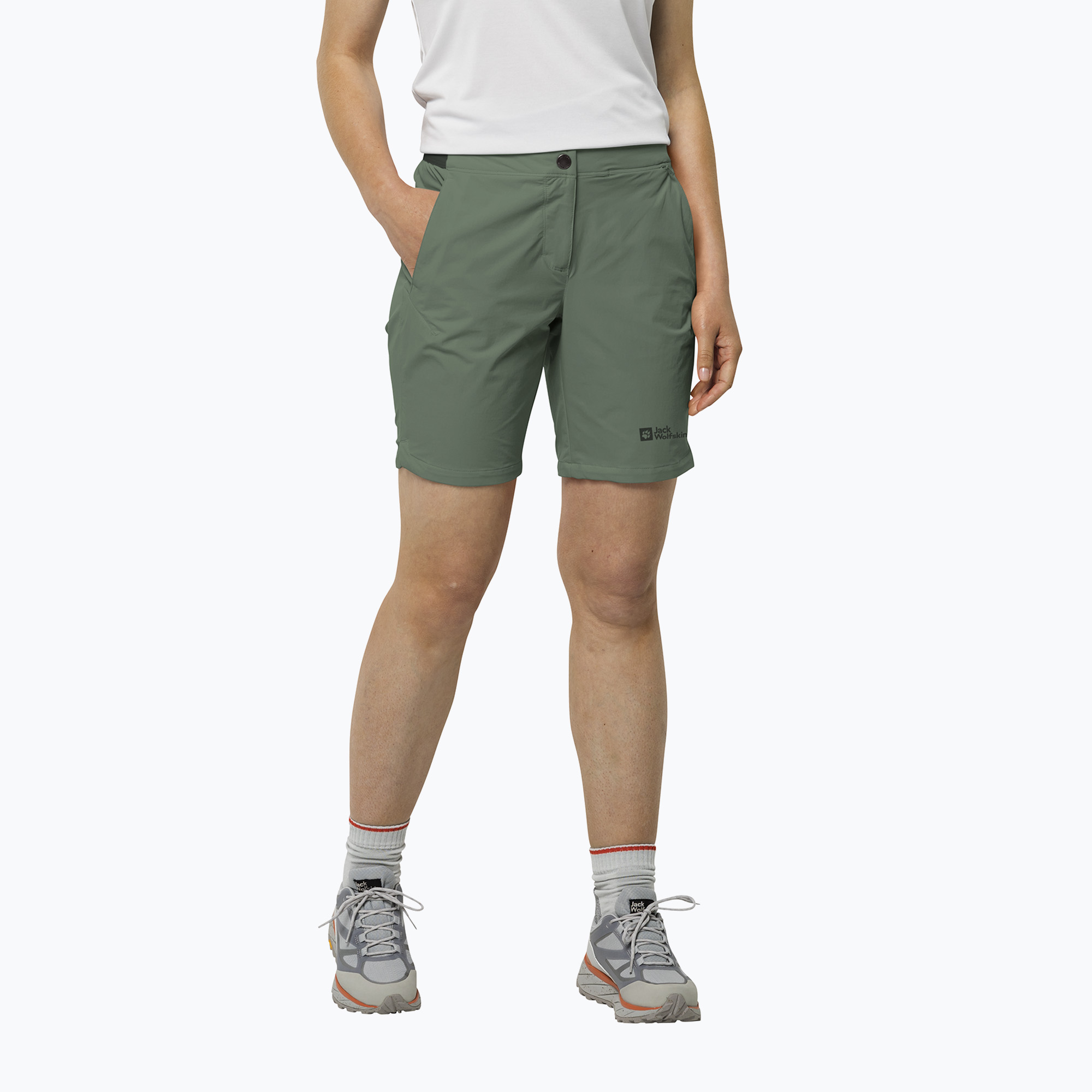 33%-kal olcsóbban.  Jack Wolfskin Hilltop Trail női trekkingnadrág zöld 1505462. Méret: 36