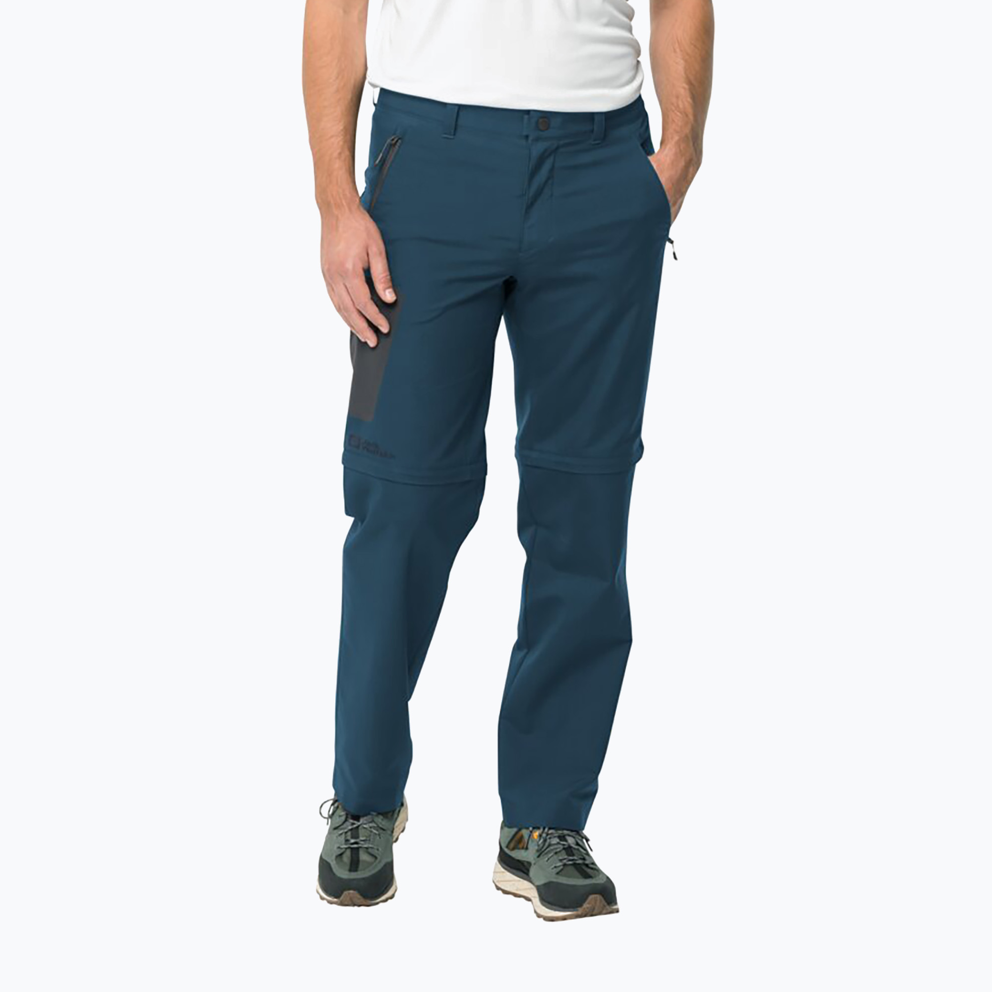 28%-kal olcsóbban.  Jack Wolfskin Active Track Zip Off férfi trekking nadrág tengerészkék 1508241. Méret: 48