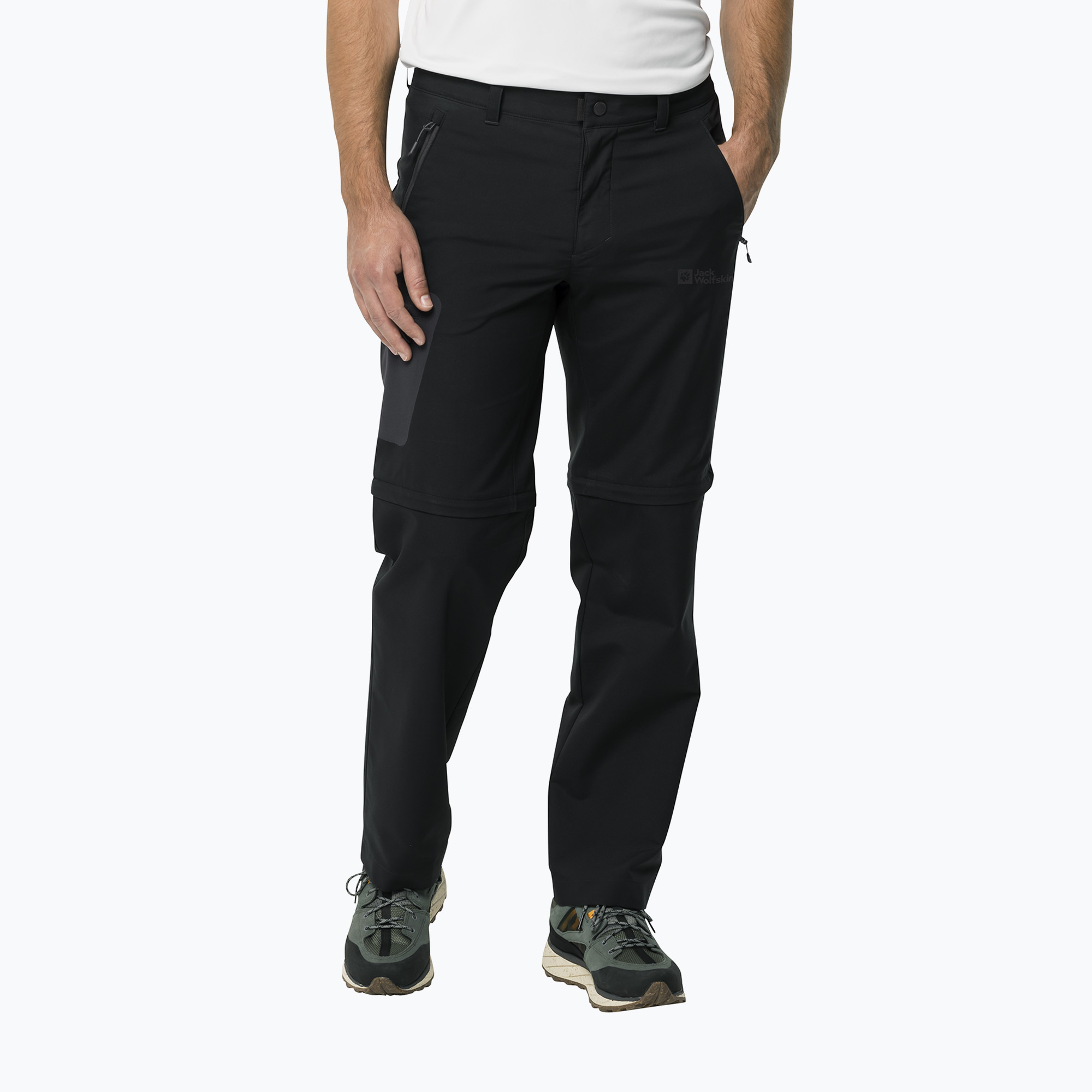 28%-kal olcsóbban.  Férfi trekking nadrág Jack Wolfskin Active Track Zip Zip Off szürke 1508241. Méret: 52