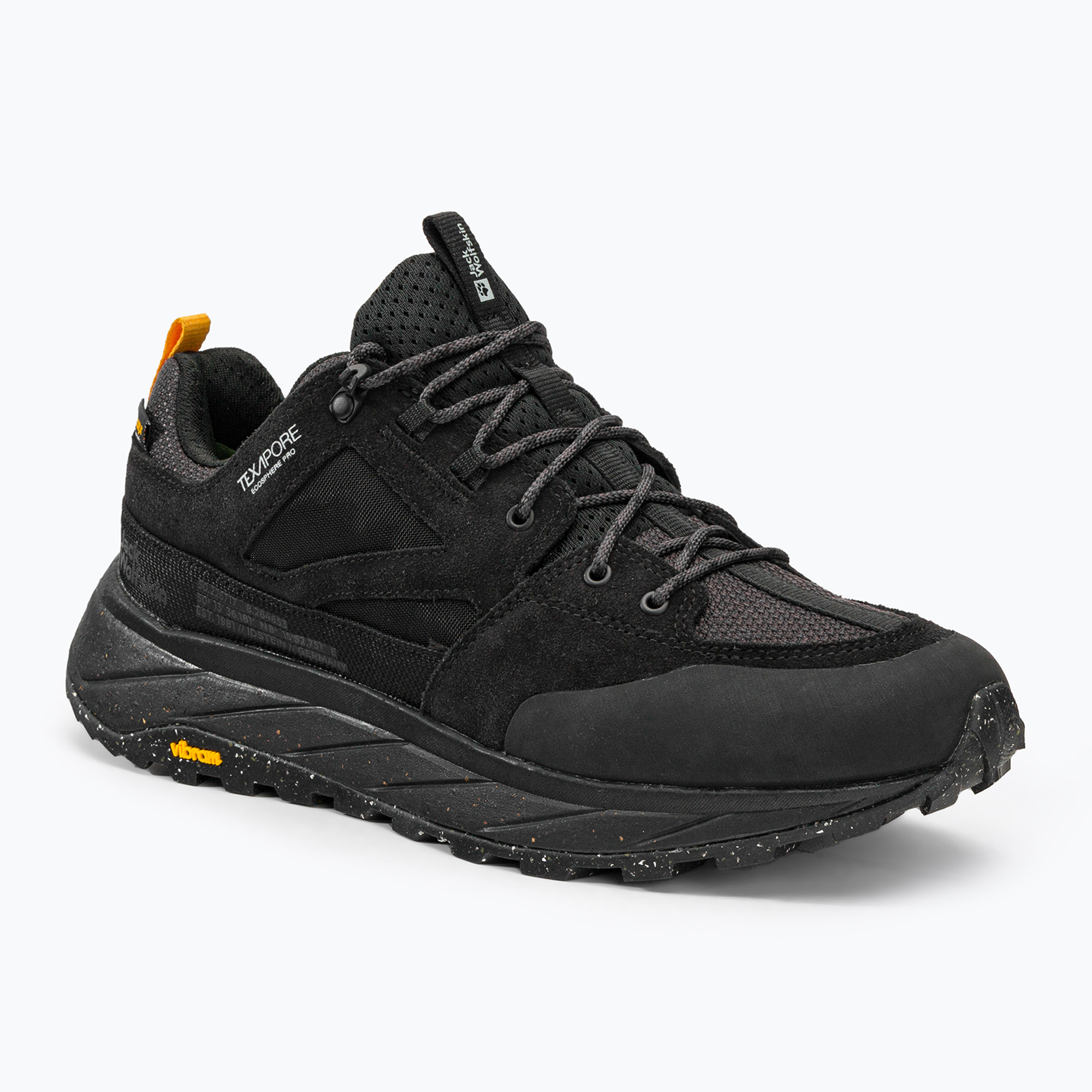 30%-kal olcsóbban.  Jack Wolfskin férfi Terraquest Texapore Low trekking bakancs fekete 4056401_6000_120. Méret: 41 EU