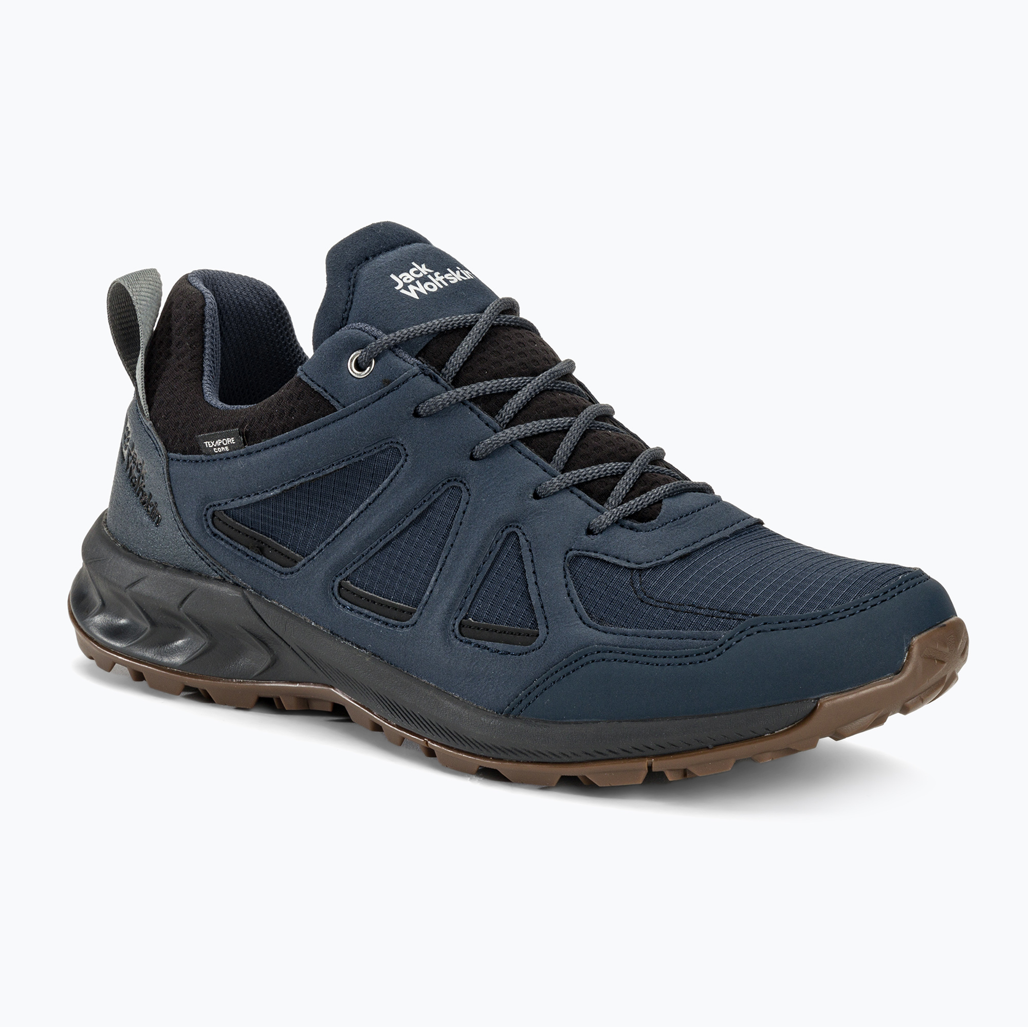 15%-kal olcsóbban.  Férfi túracipő  Jack Wolfskin Woodland 2 Texapore Low night blue. Méret: 43 EU