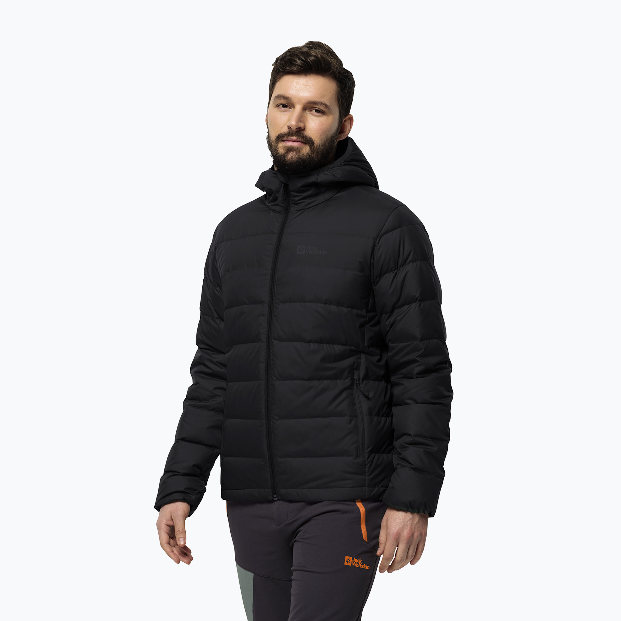 27%-kal olcsóbban.  Férfi Jack Wolfskin Ather Down Hoody esőkabát fekete. Méret: XL