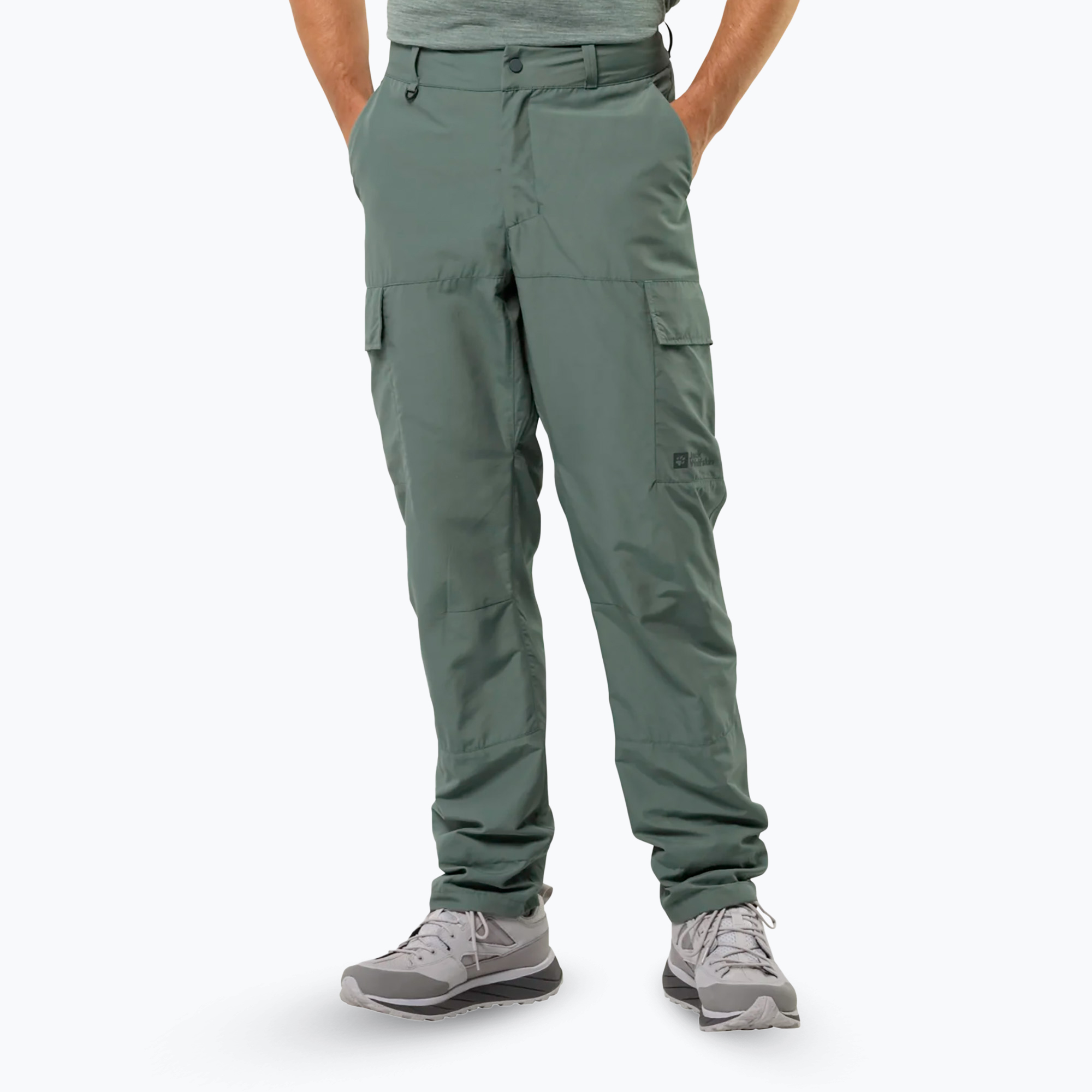 Jack Wolfskin férfi trekking nadrág Barrier hedge zöld. Méret: 50