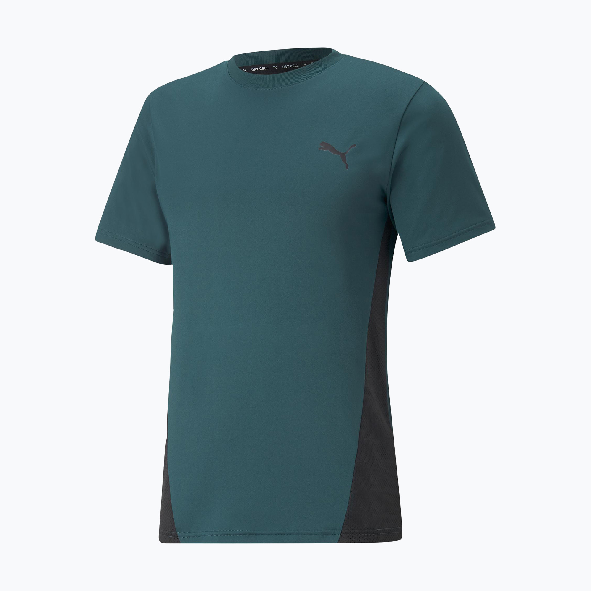 40%-kal olcsóbban.  Férfi edzőpóló PUMA Train All Day zöld 522337 24. Méret: XL