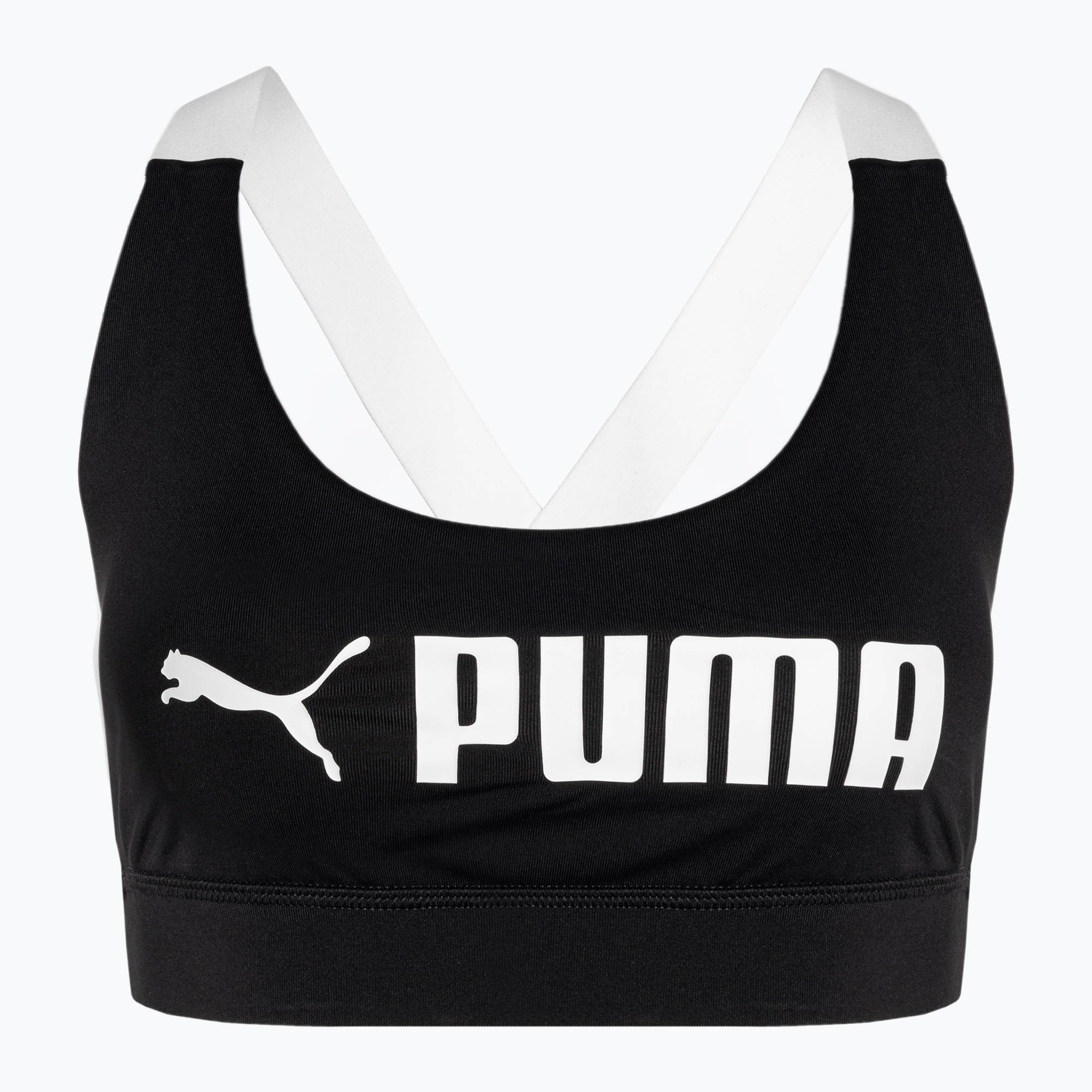 36%-kal olcsóbban.  PUMA Mid Impact fitnesz melltartó Puma Fit puma fekete. Méret: M