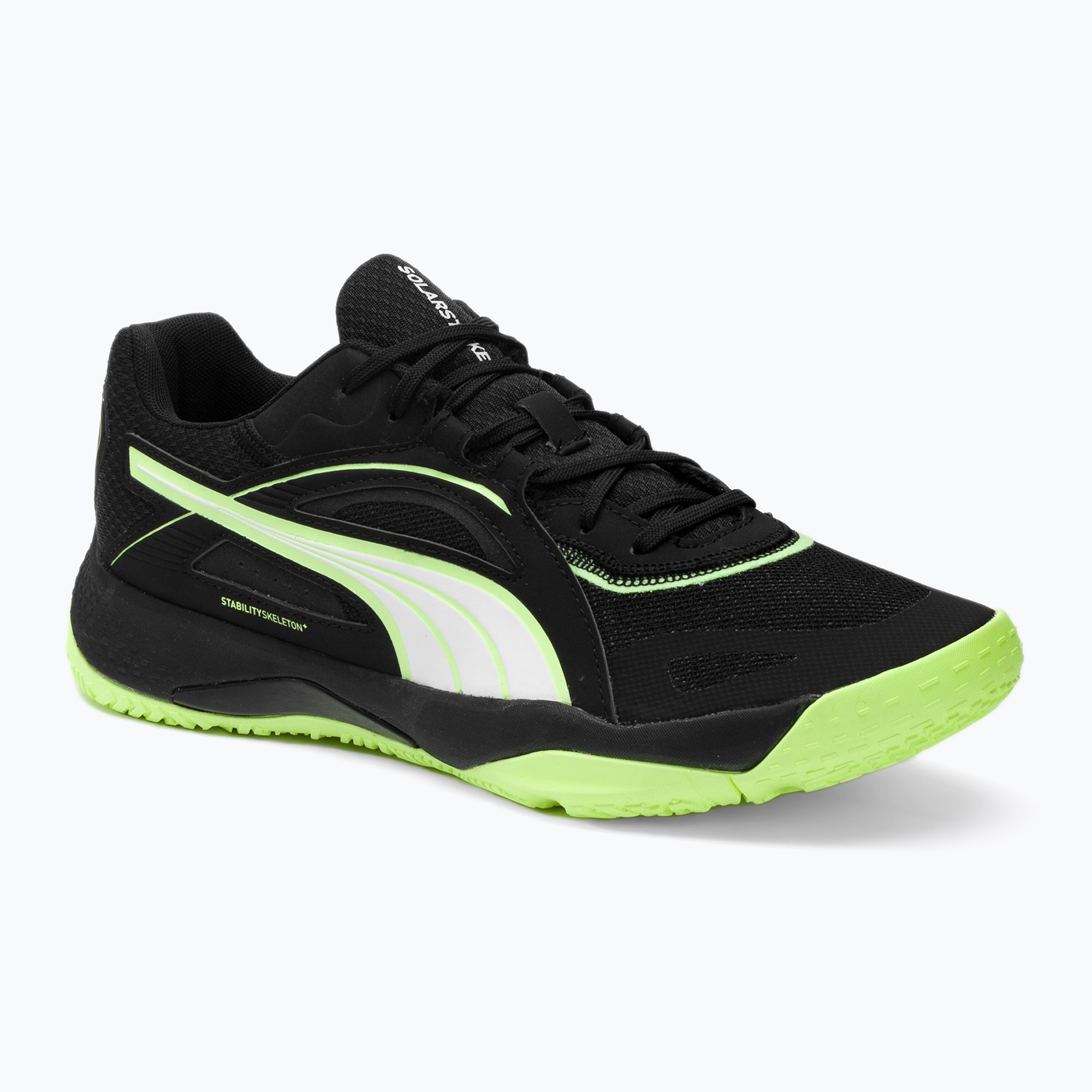 42%-kal olcsóbban.  Férfi kézilabda cipő PUMA Solarstrike II fekete 106881 01. Méret: 46 (11 UK)
