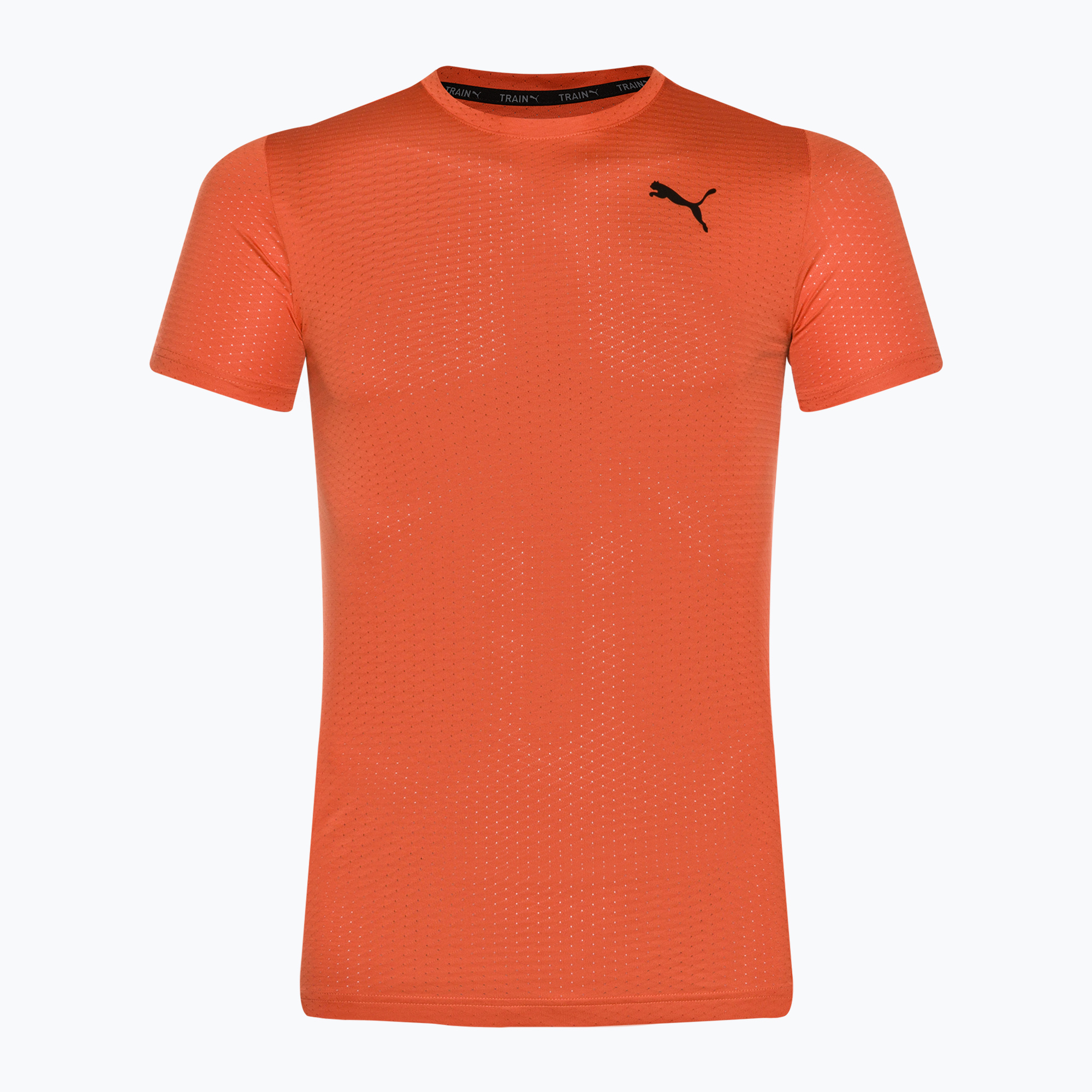 33%-kal olcsóbban.  Férfi edzőpóló PUMA FAV Blaster narancssárga 522351 94. Méret: S