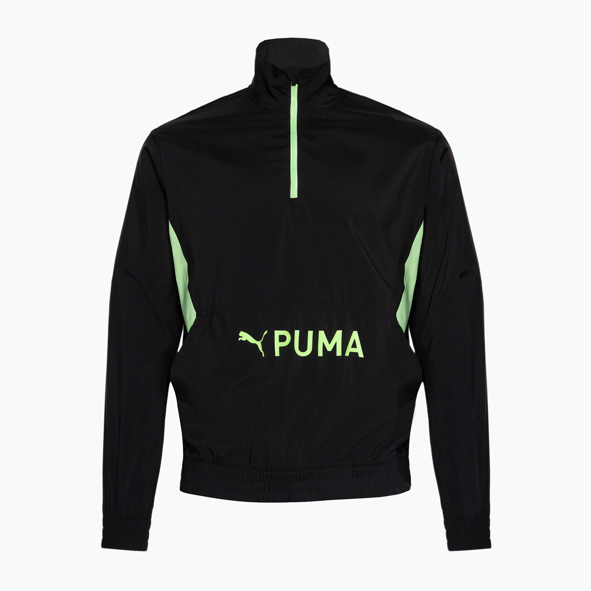 30%-kal olcsóbban.  Férfi tréning pulóver PUMA Fit Heritage Woven fekete 523106 51. Méret: XL