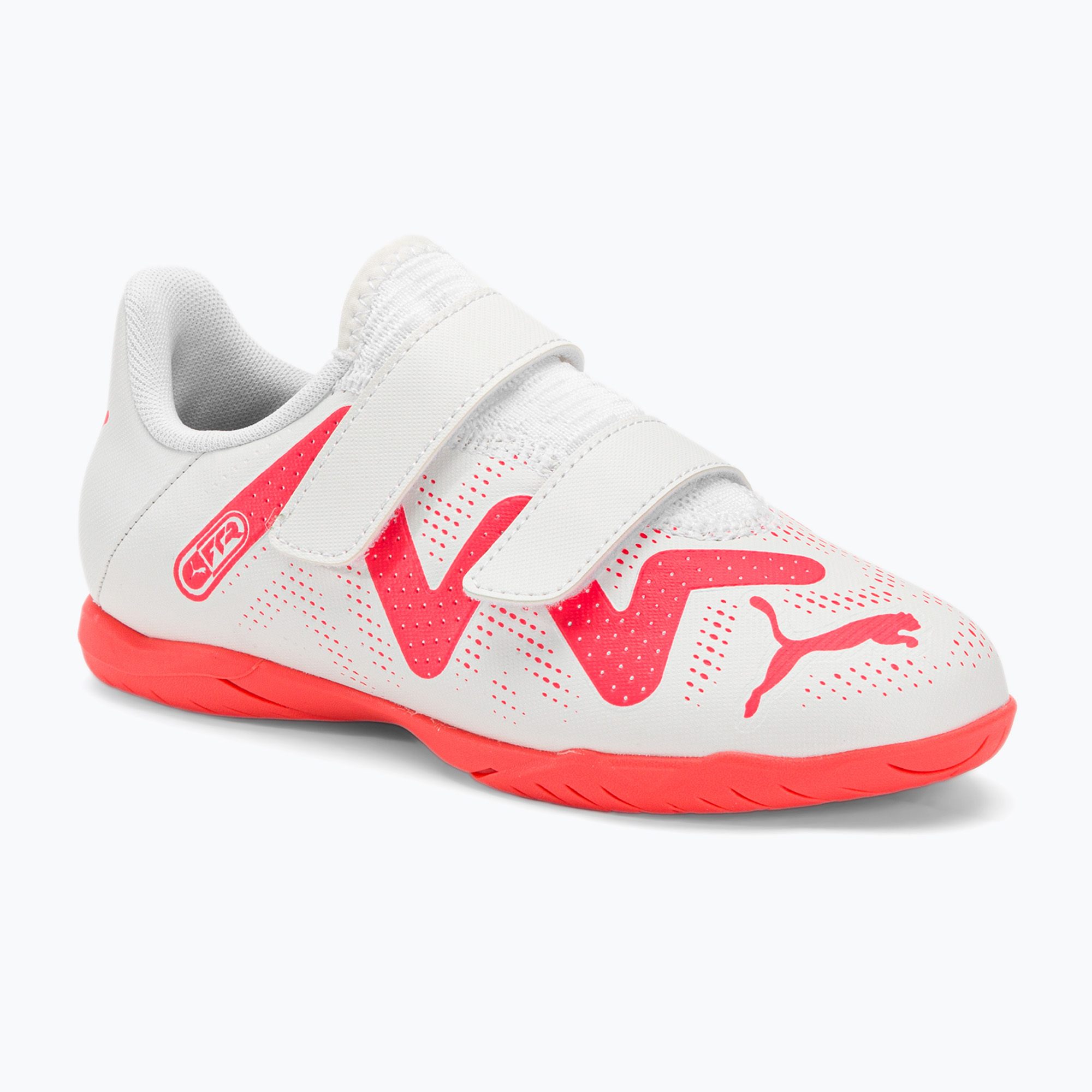 22%-kal olcsóbban.  PUMA Future Play IT V Jr gyermek futballcipő puma fehér/tűz orchidea. Méret: 32.5 (13.5 UK)