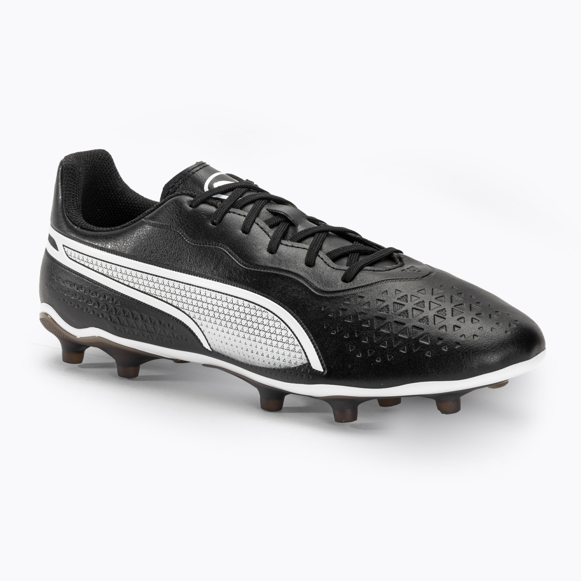 30%-kal olcsóbban.  Férfi futballcipő PUMA King Match FG/AG puma fekete/puma fehér. Méret: 46 (11 UK)
