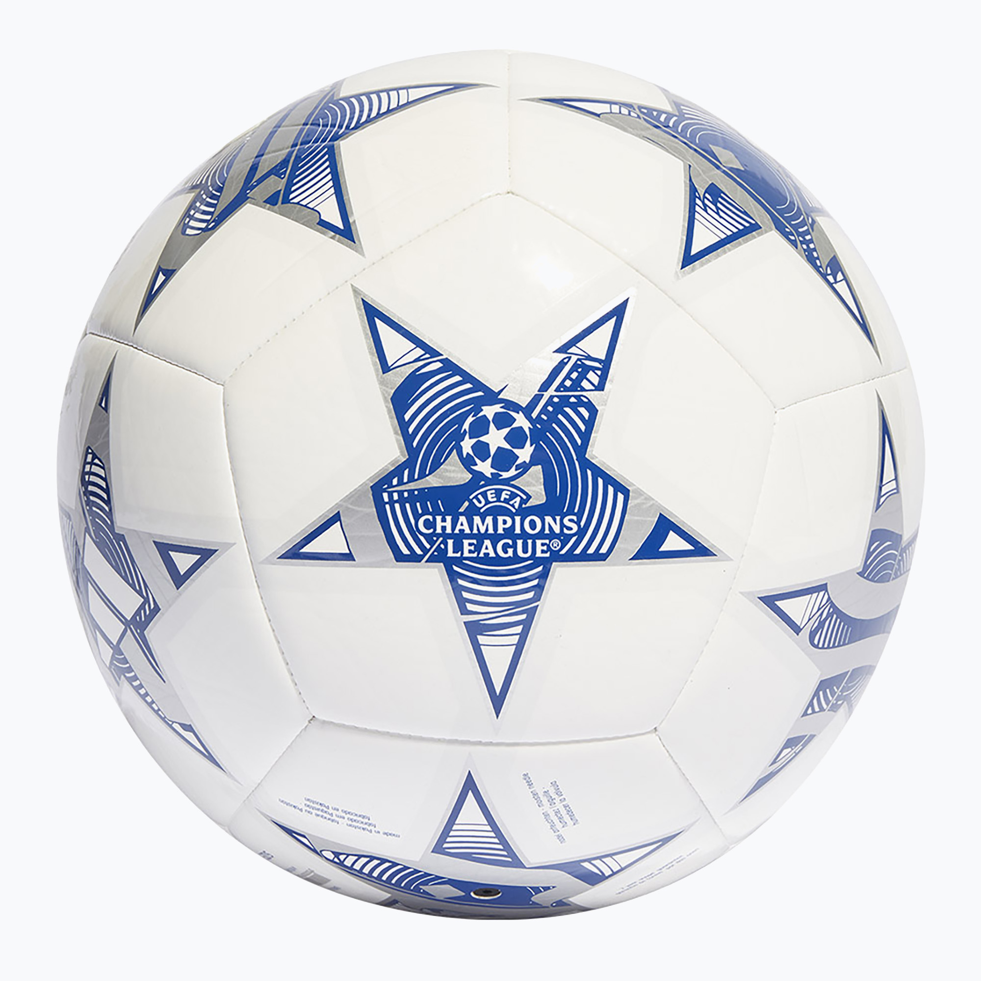 27%-kal olcsóbban.  Focilabda adidas UCL Club 23/24 white/iron metallic/shock purple/bright cyan méret 4. Méret: 4