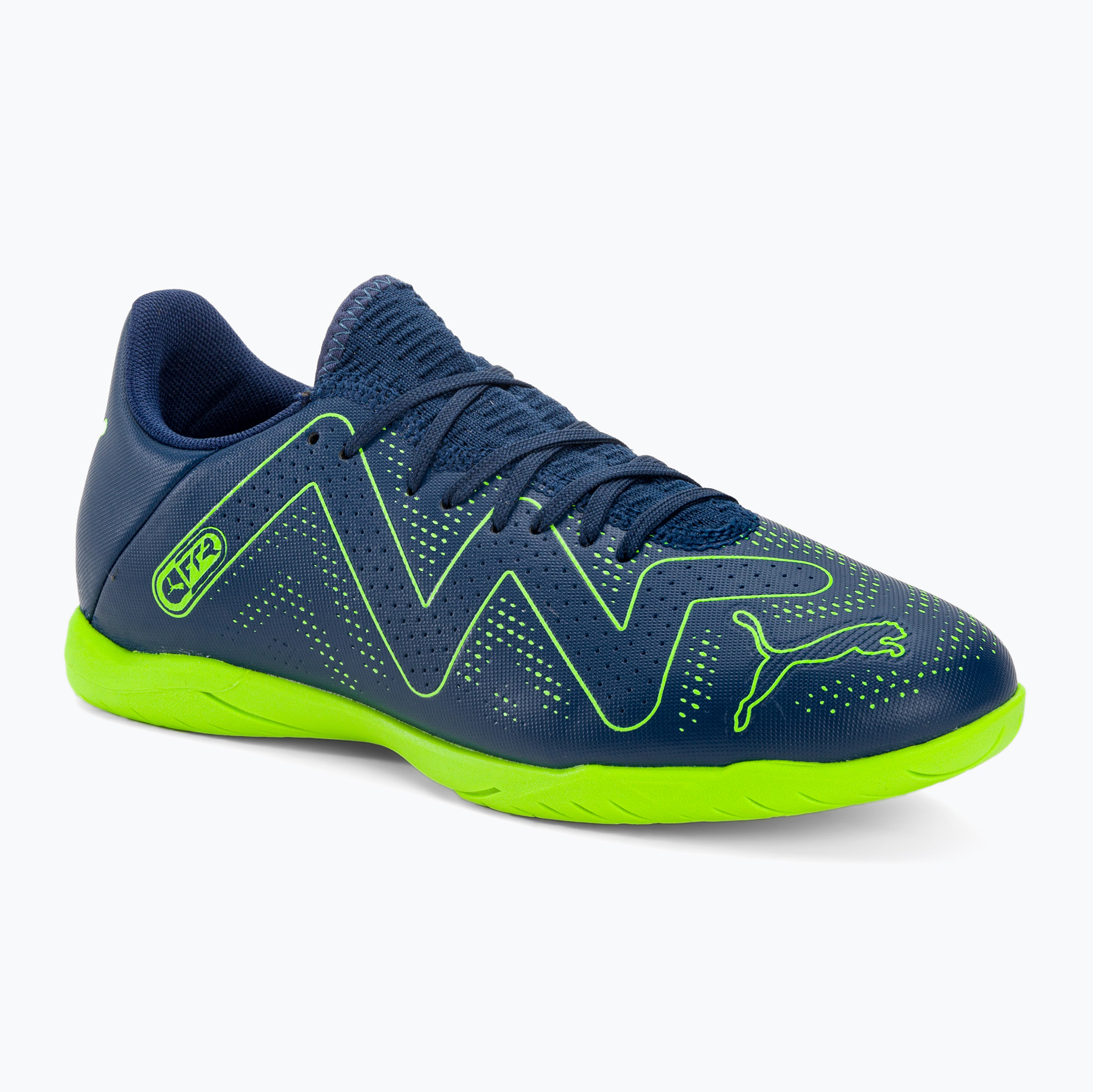 26%-kal olcsóbban.  PUMA Future Play It férfi futballcipő perzsa kék/pro zöld. Méret: 46 (11 UK)