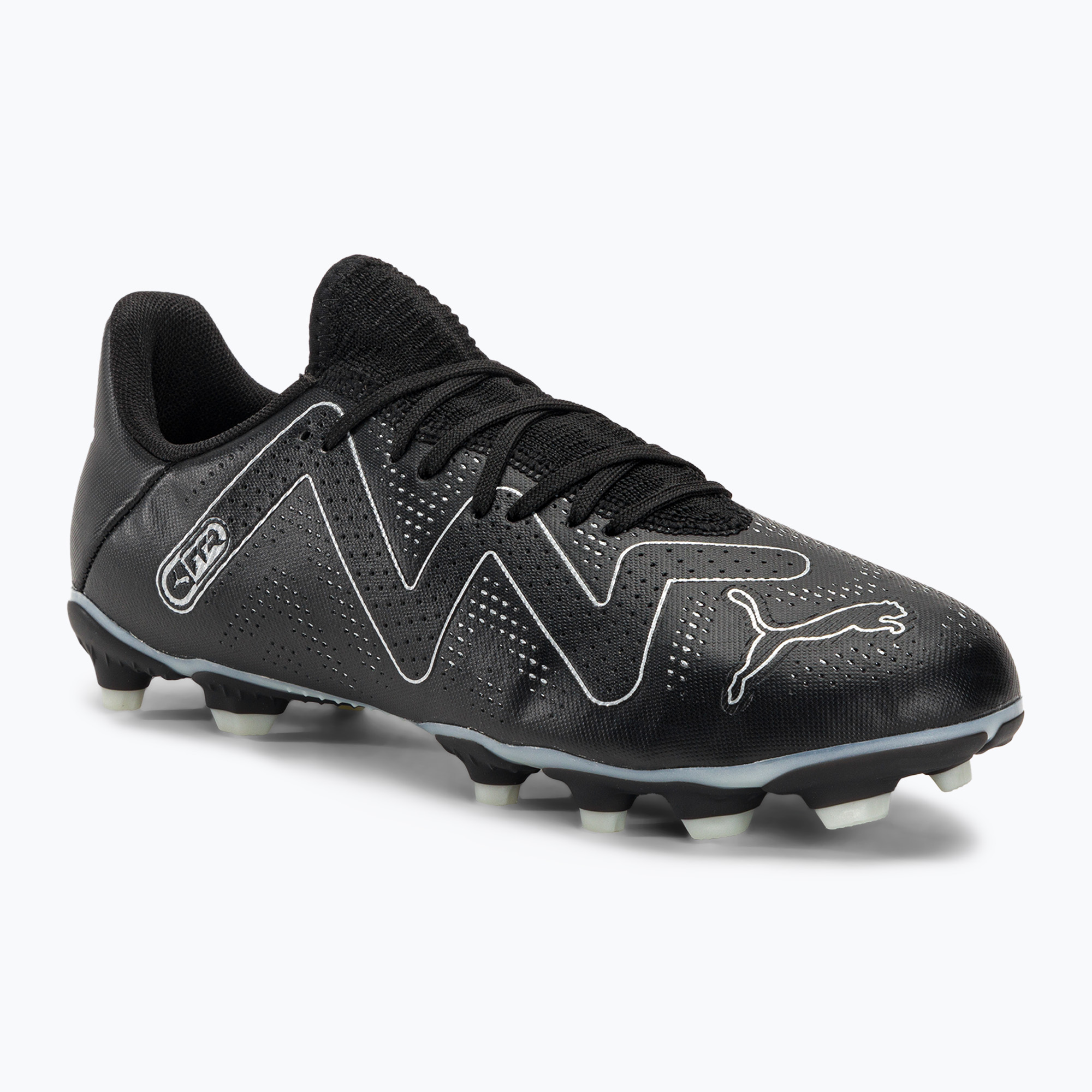 15%-kal olcsóbban.  PUMA Future Play FG/AG Jr gyermek focicipő puma fekete/puma ezüst. Méret: 38 (5 UK)