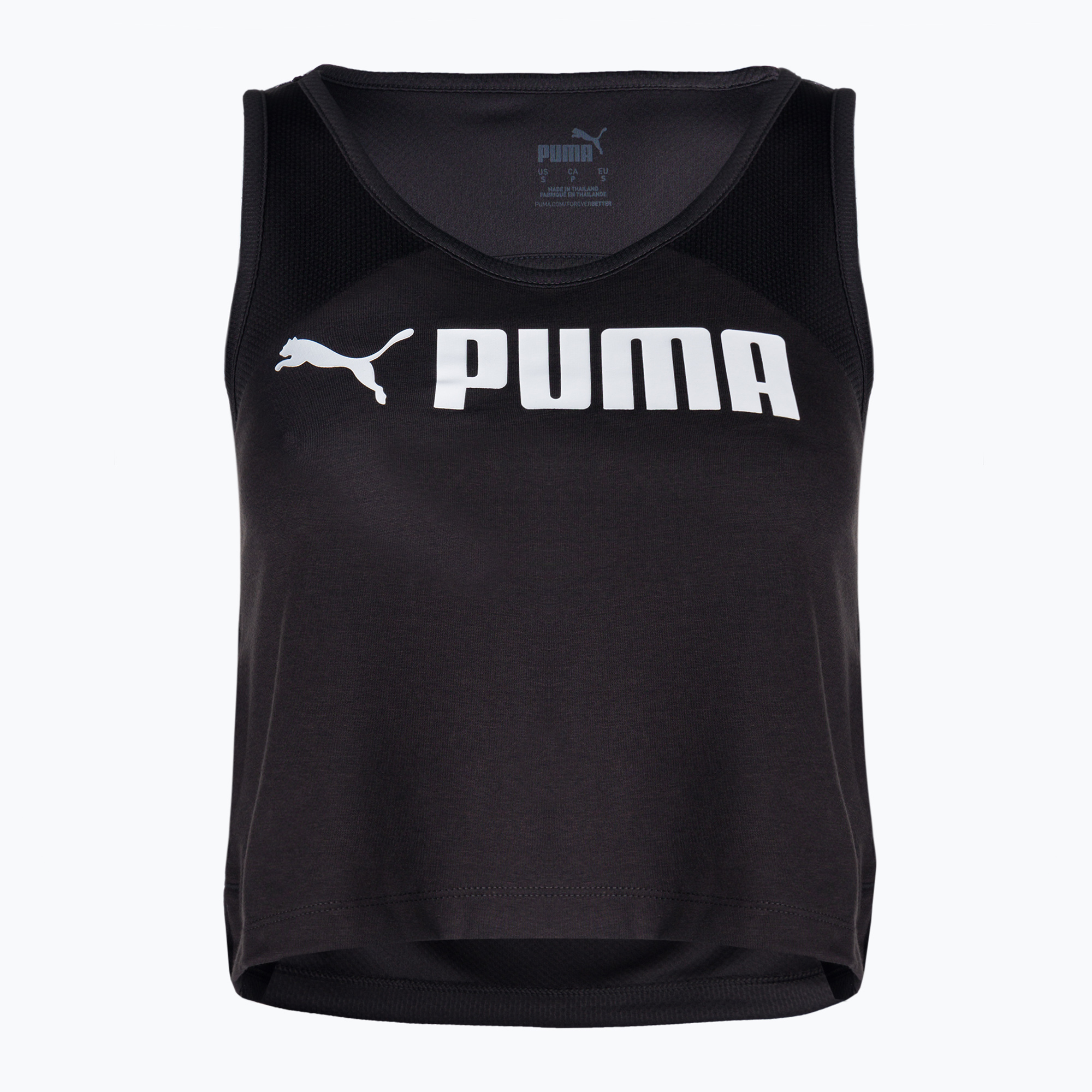 34%-kal olcsóbban.  Női edzőfelső PUMA Fit Skimmer Tank puma fekete puma fekete. Méret: XXS