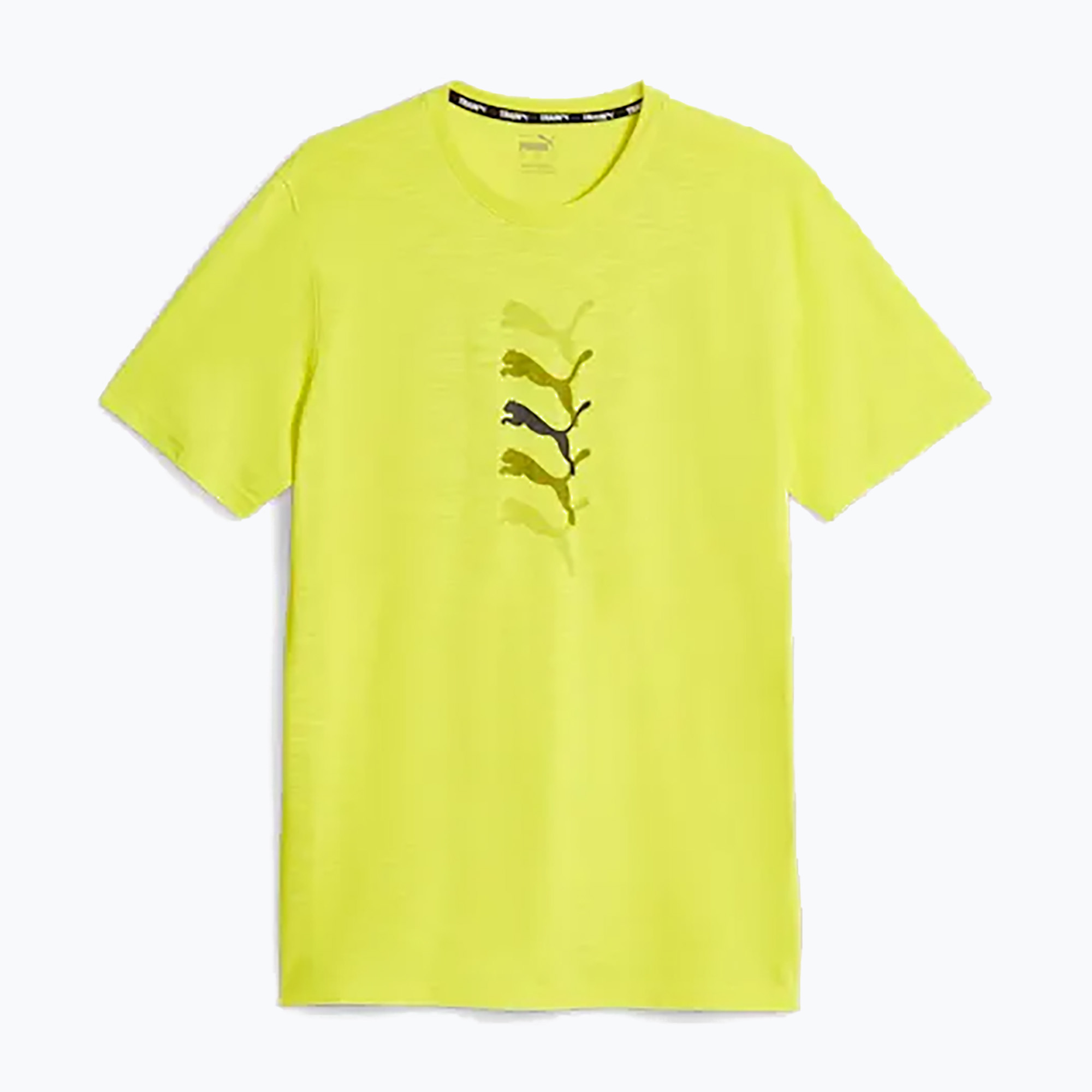 33%-kal olcsóbban.  Férfi edzőpóló PUMA Graphic Tee Puma Fit sárga bojtos PUMA Graphic Tee Puma Fit sárga bojtos. Méret: S