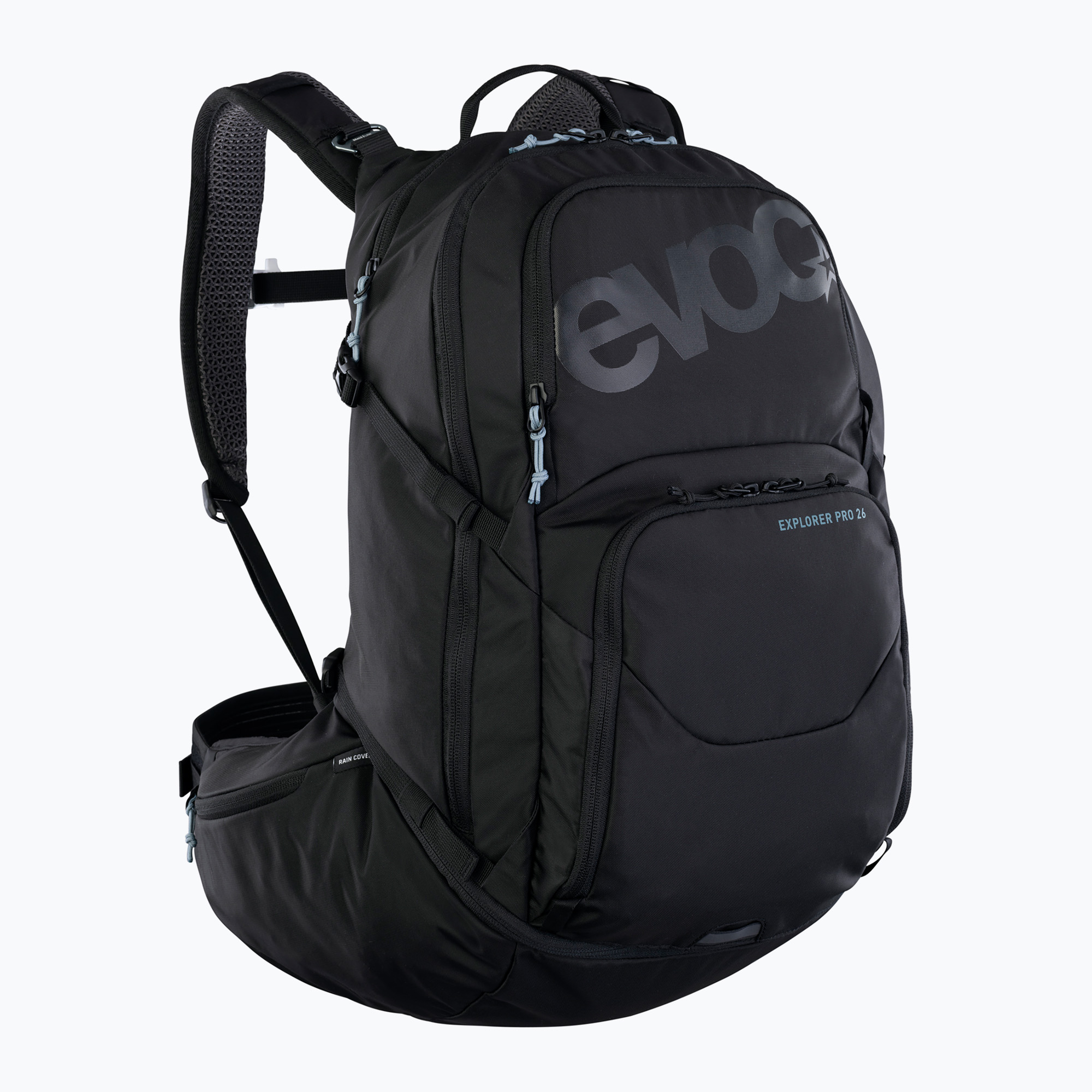 EVOC Explorer Pro 26 l kerékpáros hátizsák fekete. Méret: 26 l