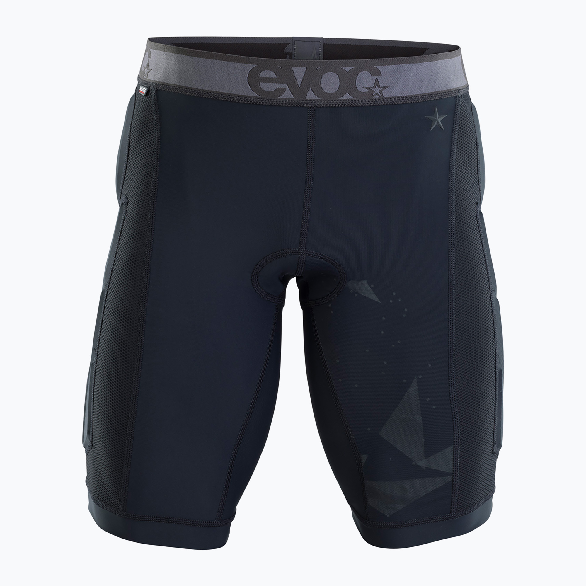 Kerékpáros rövidnadrág protektorokkal EVOC Crash Pants Pad fekete. Méret: M