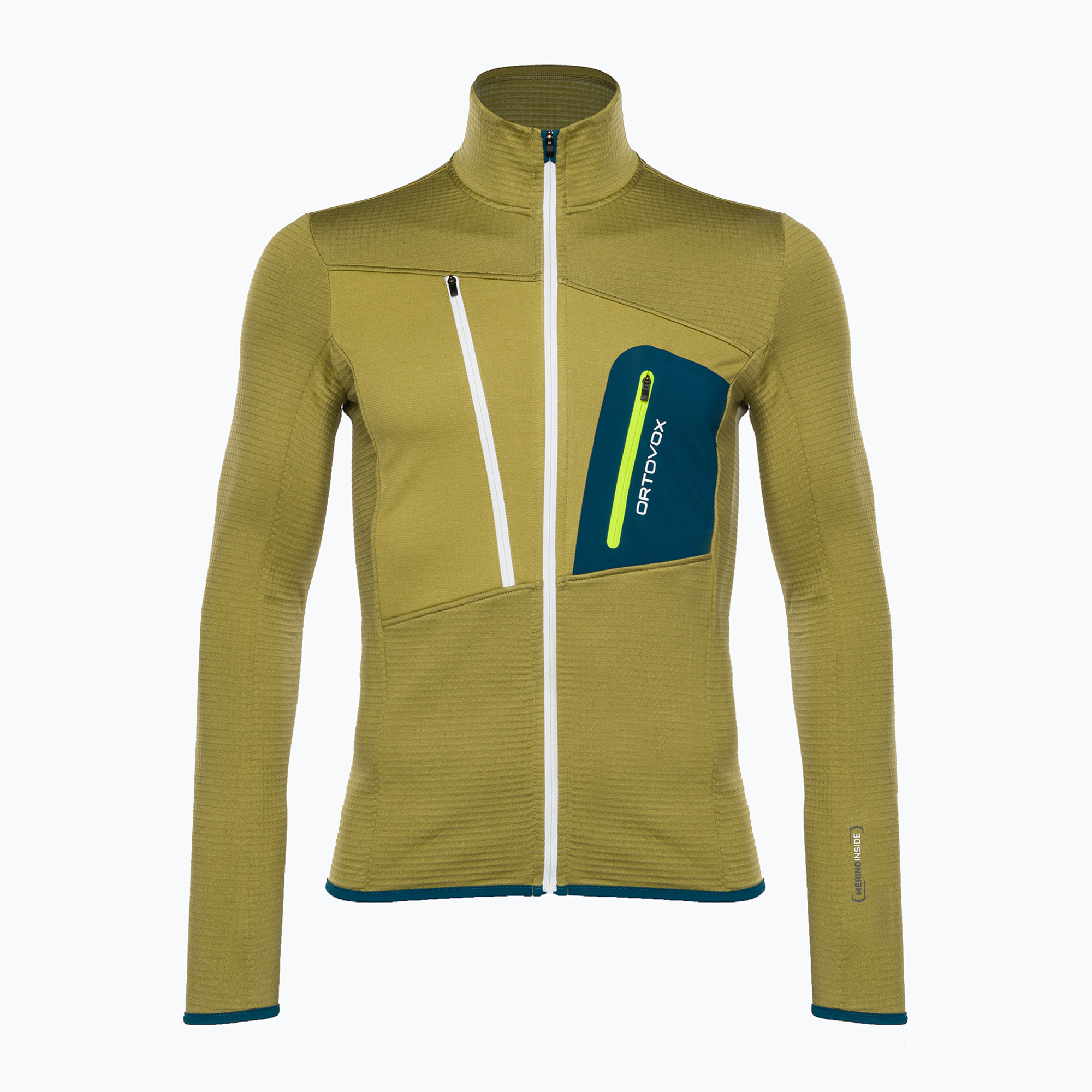 26%-kal olcsóbban.  Férfi Ortovox Fleece Grid zöld pulóver 8721200046. Méret: XL