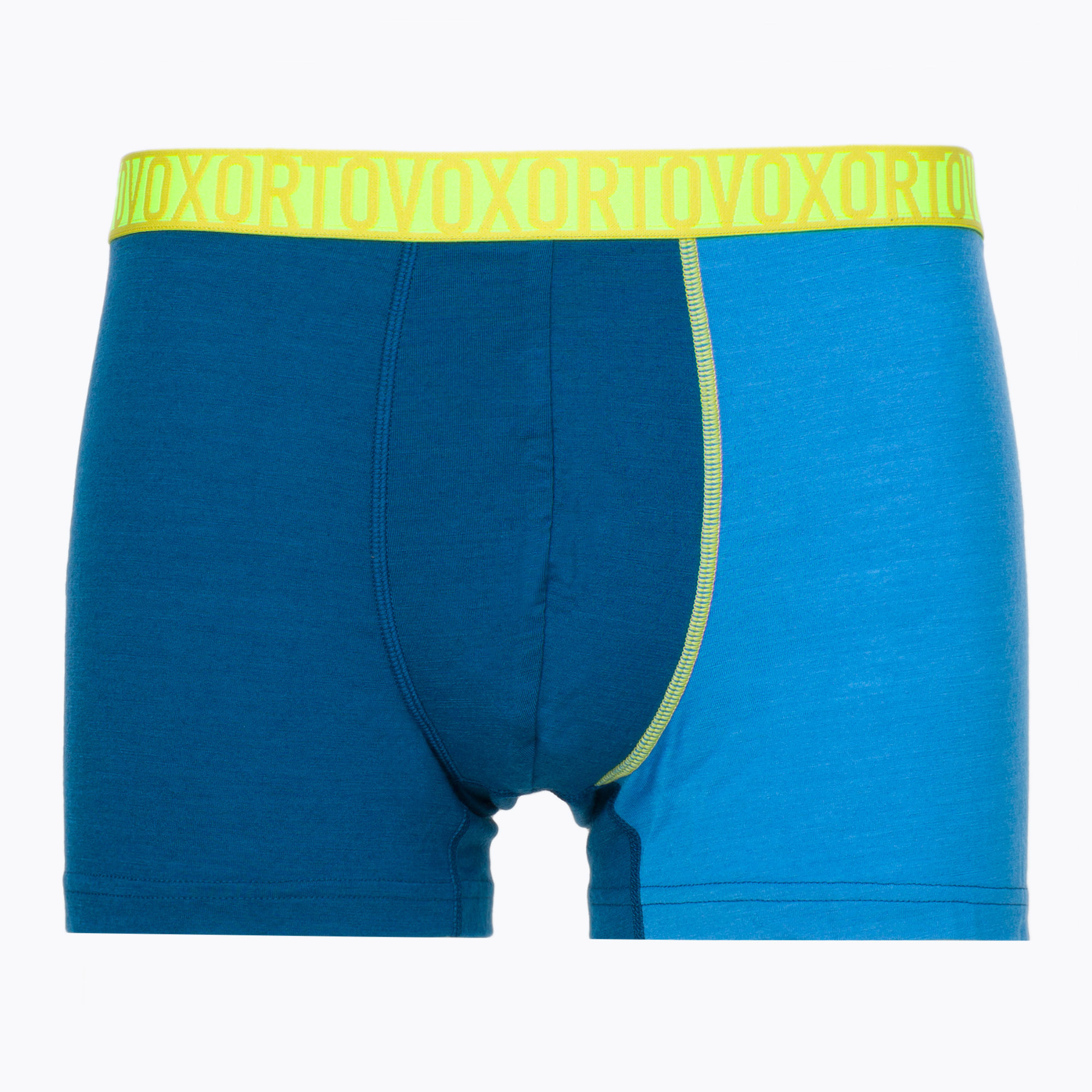 25%-kal olcsóbban.  Férfi Ortovox 150 Essential termikus boxeralsó zöld/sárga 88903. Méret: L