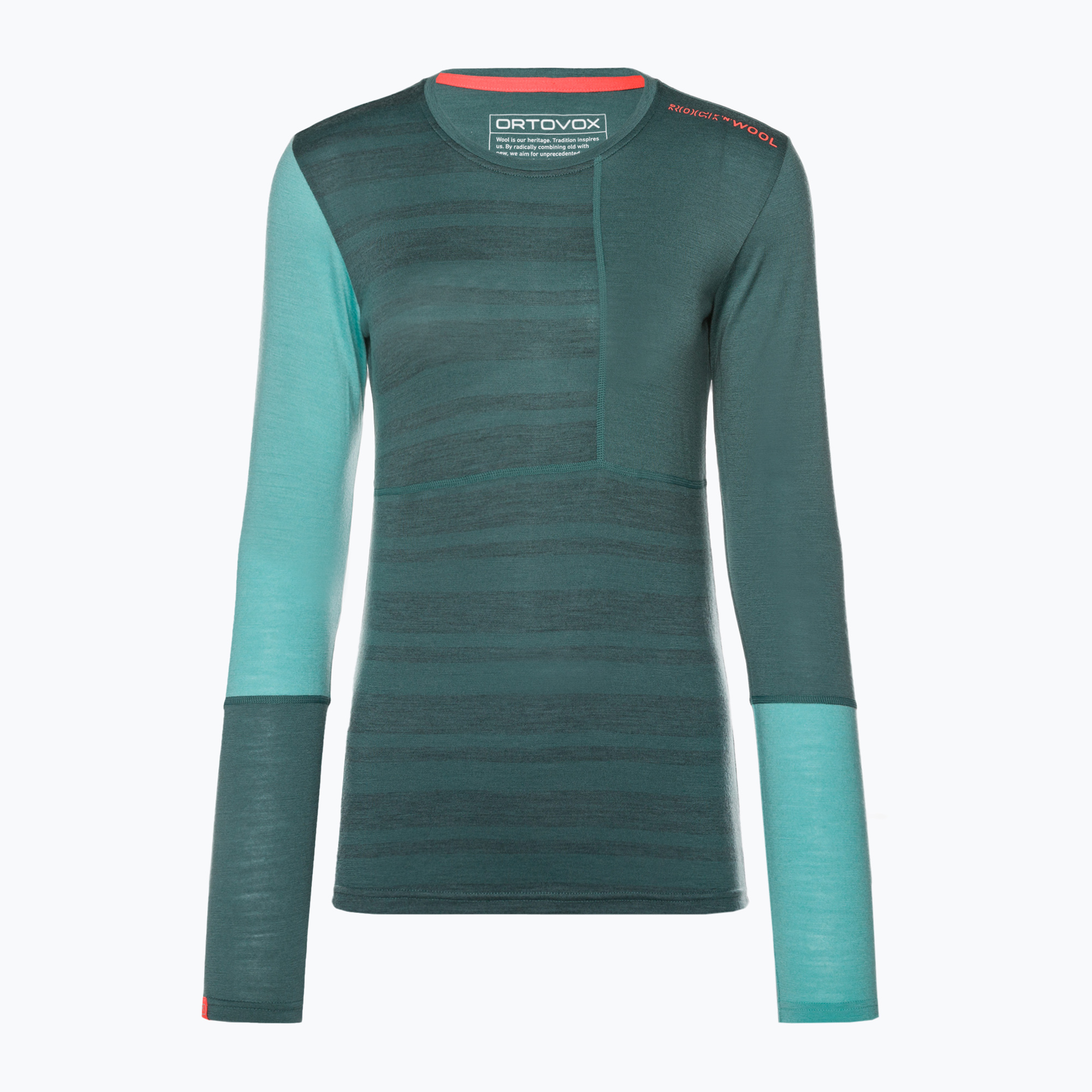 13%-kal olcsóbban.  Női termikus pulóver ORTOVOX 185 Rock'N'Wool sarkvidék szürke. Méret: L